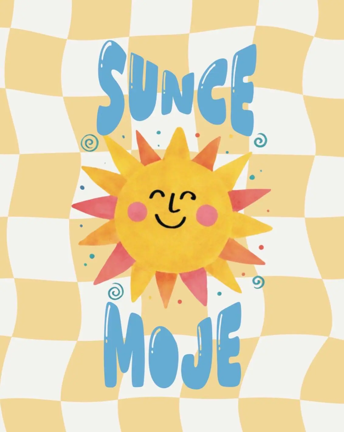 Sunce Moje Laku Noć Print Set | Bosnian Sun Moon Nursery Art (Digital Download) - image 4