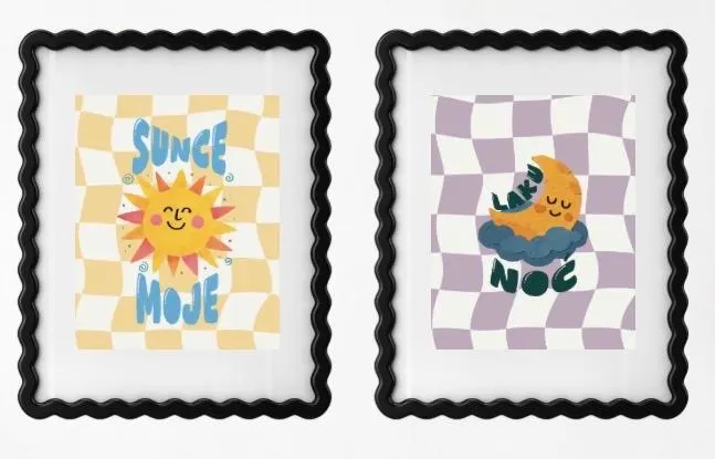 Sunce Moje Laku Noć Print Set | Bosnian Sun Moon Nursery Art (Digital Download)