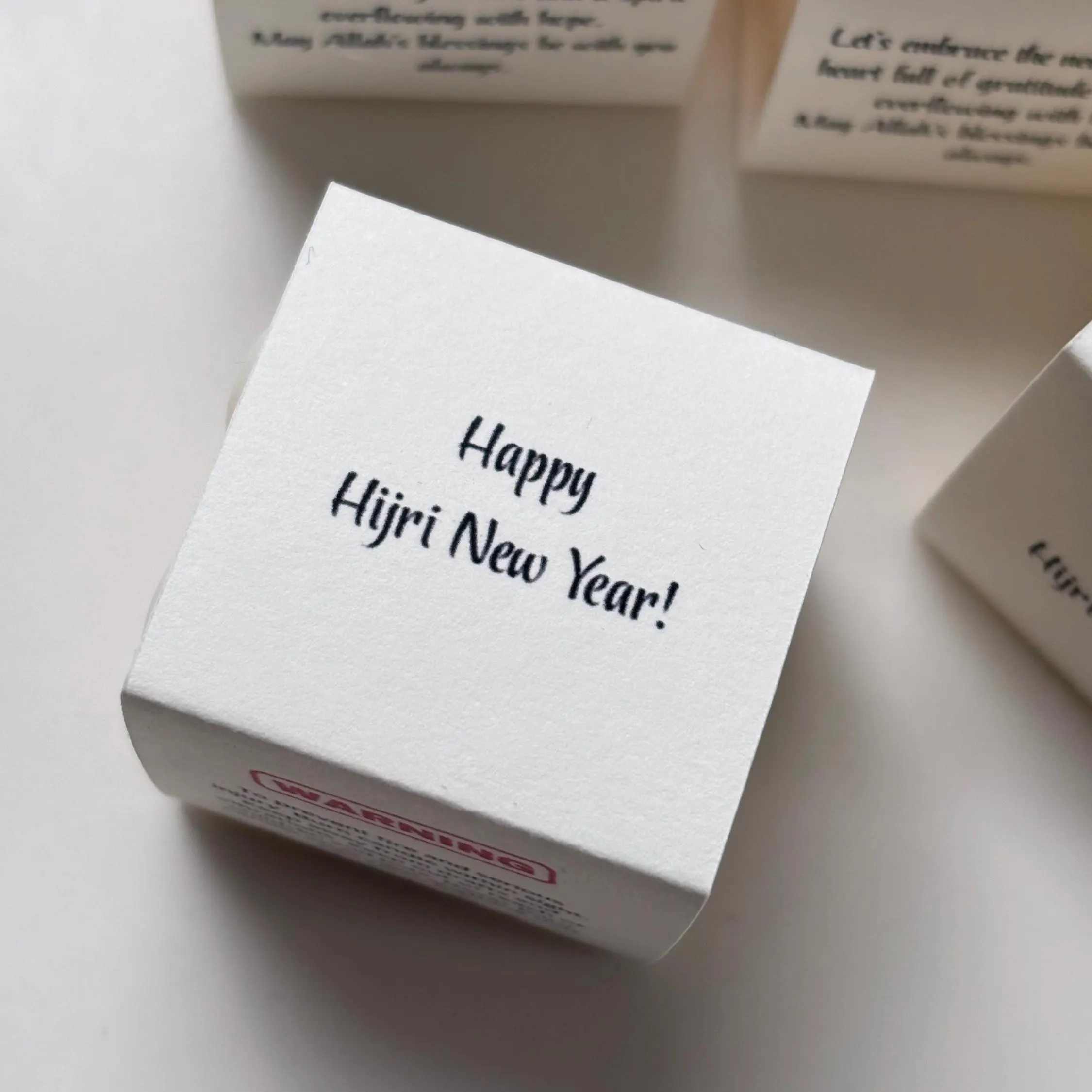 Mini Islamic New Year Candle Favors, Happy New Year Favors, Muharram Gifts, Islamic Gifts for Friends & Family, Mini Bubble Candle Favors - image 5