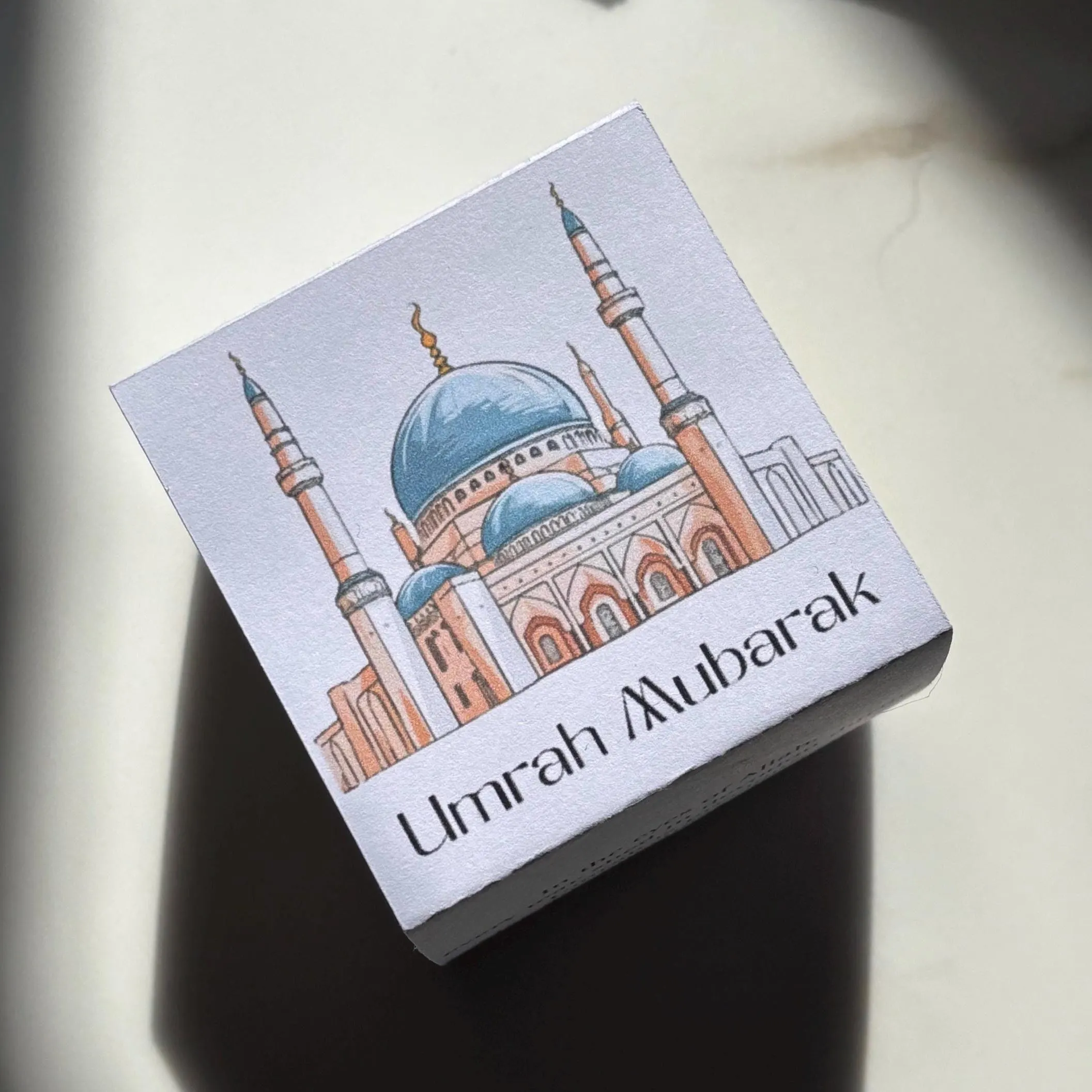 Large Umrah Mubarak Bubble Candle, Bubble Candle, Personalised Umrah Mubarak Candles, Islamic Candles, Handmade Candles - image 2