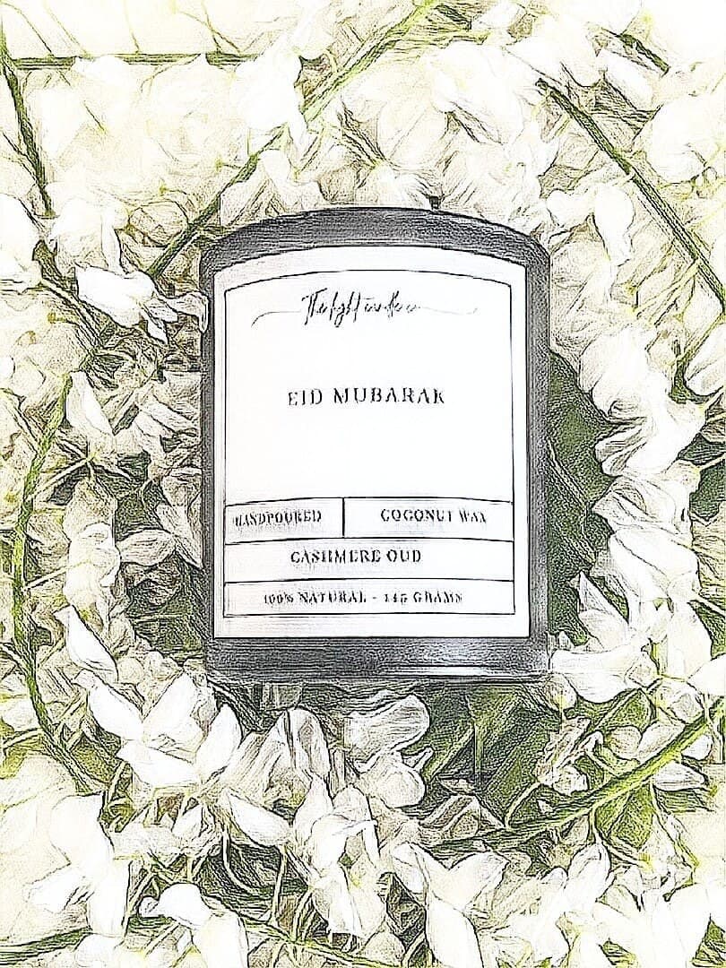 Islamic Candle Alhamdulillah Quoted Candle Islamic Home Decor Candles, Ramadan/Eid Candles - image 4