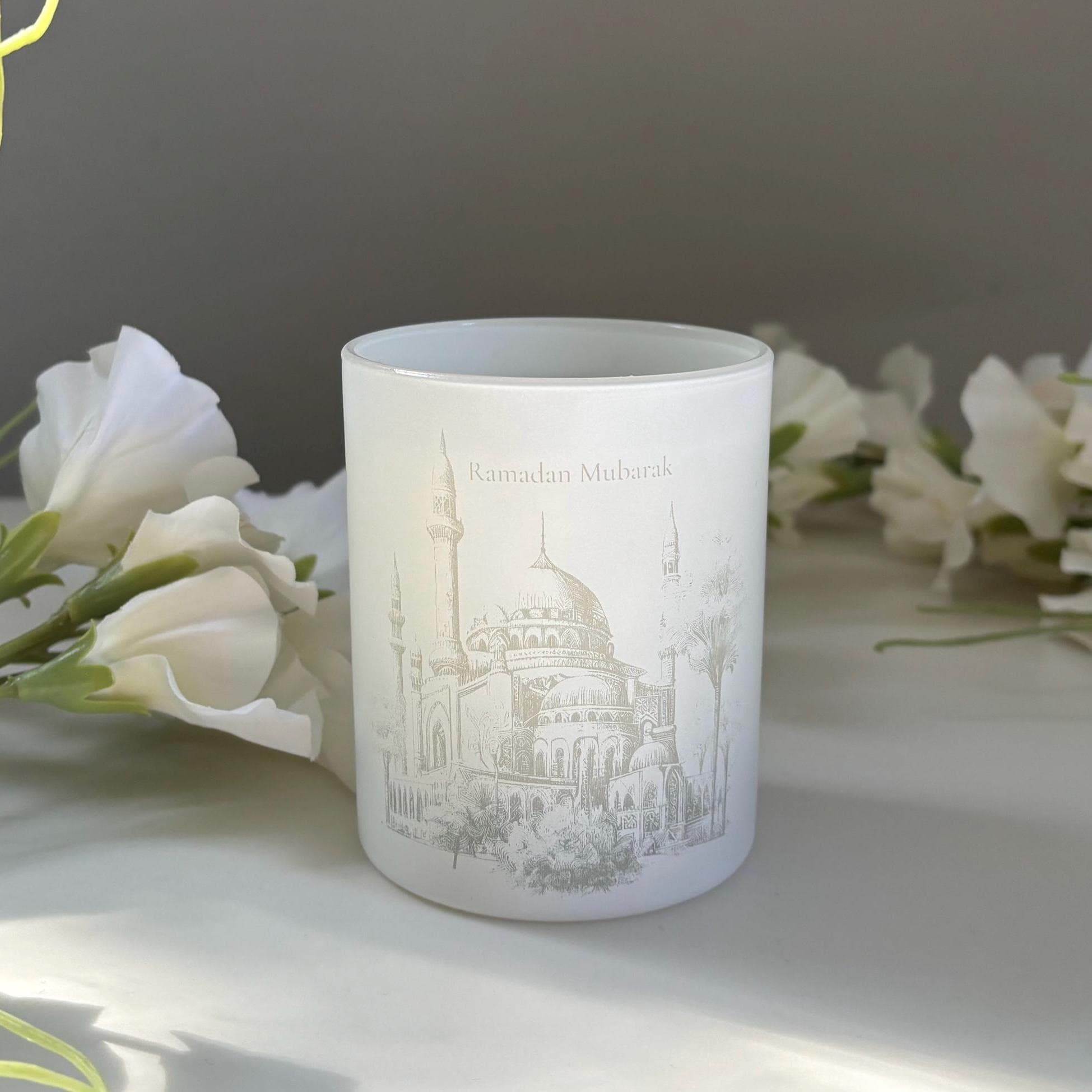 Ramadan Mubarak Candle, Luxury Islamic Candle,  Mosque Candle, Ramadan Home Decor, Muslim Gift, Eid Gift, Ramadan Mubarak