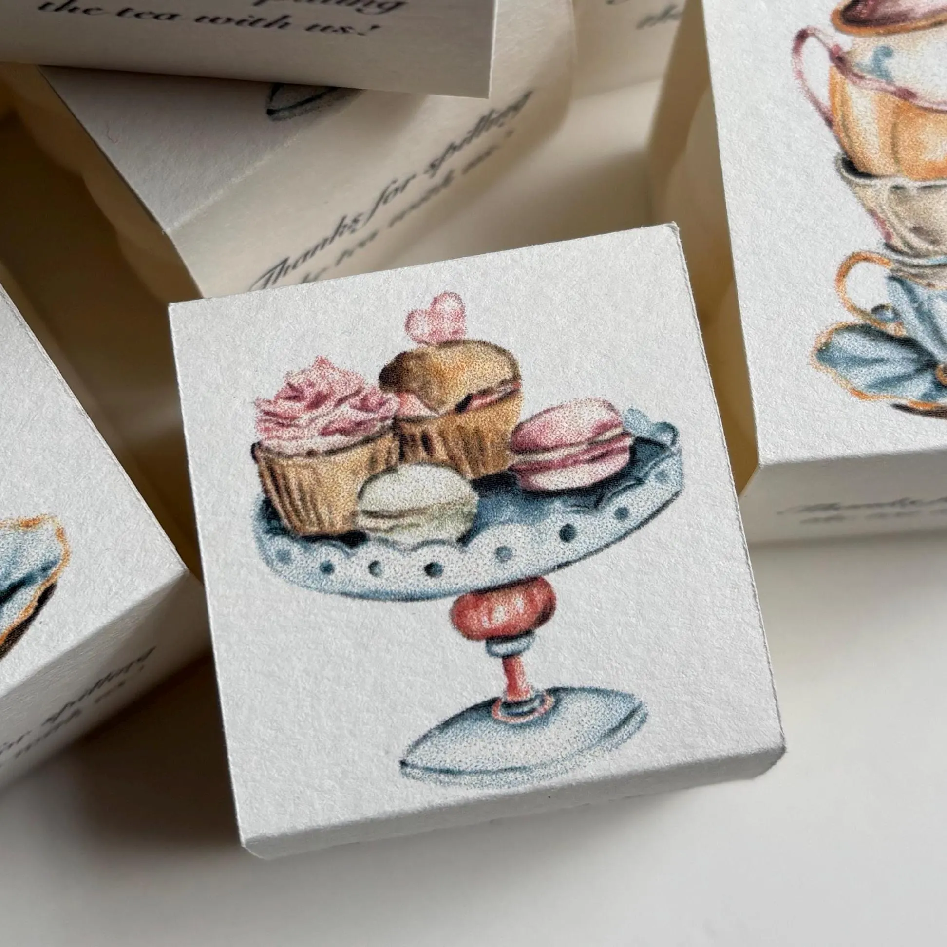 Tea Party Mini Candle Favours, Afternoon Tea Party Gifts, Custom Favours, Bridal Shower Favour, Baby Shower Gifts, Mini Candle Favours - image 3