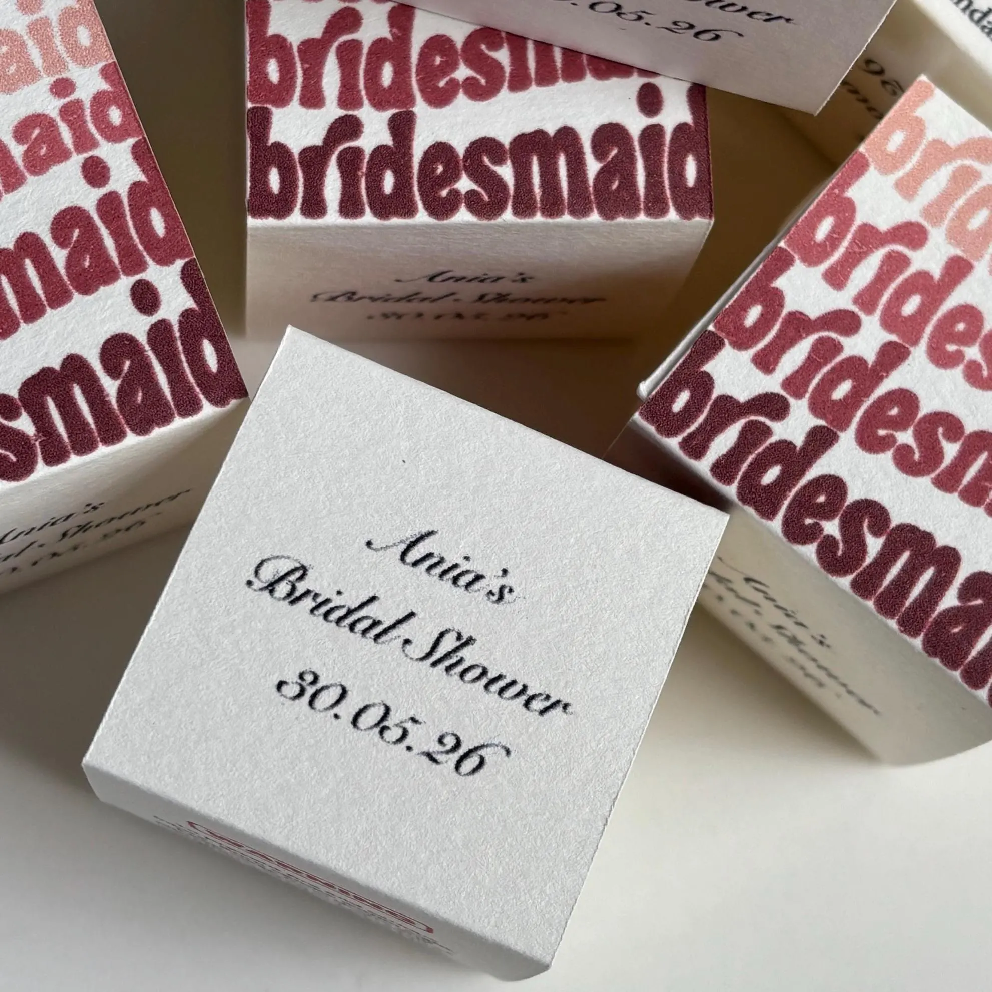 Bridesmaids Favors, Personalised Bridal shower Favors, Unique Custom Retro Favors, Mini Bubble Candles, Bridal Shower Favour Gifts - image 3