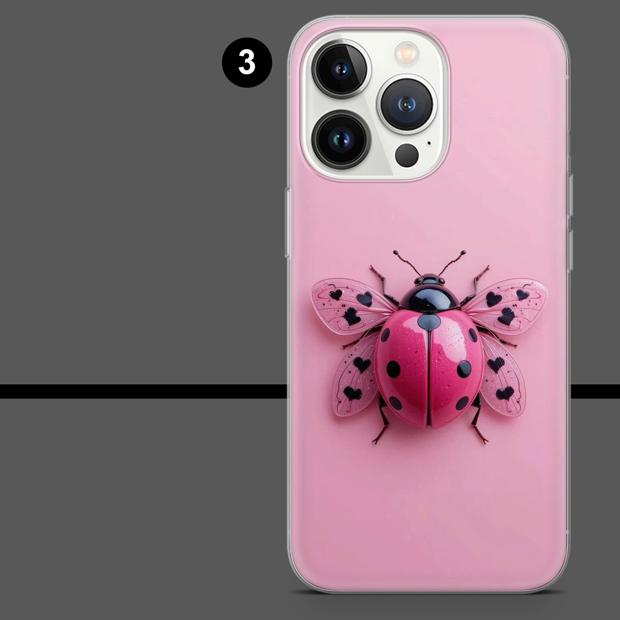 Ladybug Phone Case Cute Spring Polka Dot Cover for iPhone 18Pro, 17, 16, 15, 14, 13, Samsung S26, S25, S24, S23, A17, A57, A37 Pixel 11, 10 - image 5