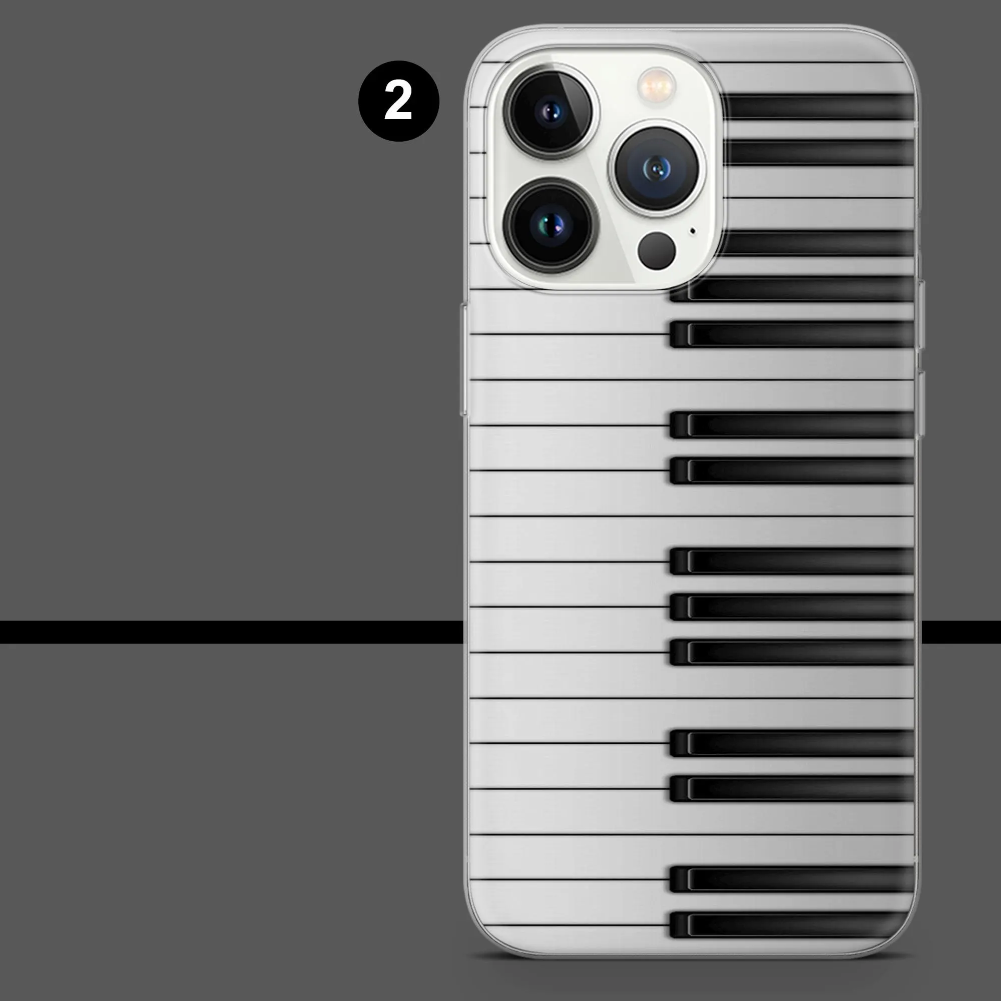 Piano Phone Case Classical Music Pianist Cover for iPhone 18Pro, 17, 16, 15, 14, 13, Samsung S26, S25, S24, S23, A17, A57, A37 Pixel 11, 10 - image 4