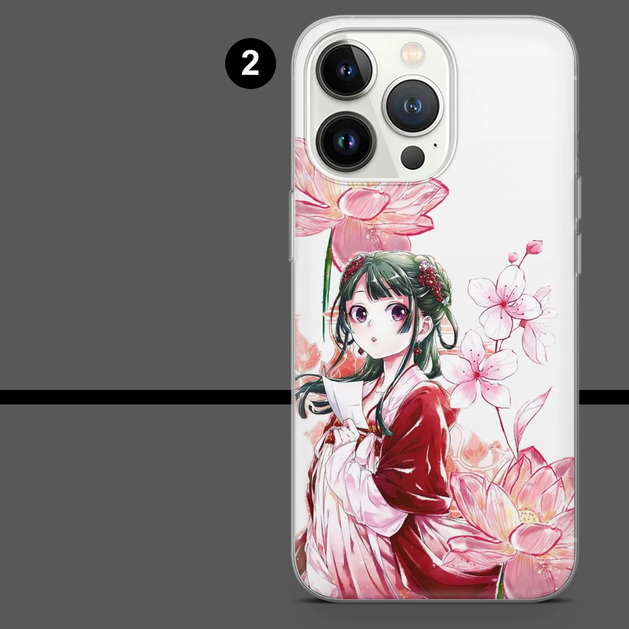 Apothecary Diaries Phone Case Jinshi Maomao Anime for iPhone 18Pro, 17, 16, 15, 14, 13, Samsung S26, S25, S24, S23, A17, A57,A37 Pixel 11,10 - image 4
