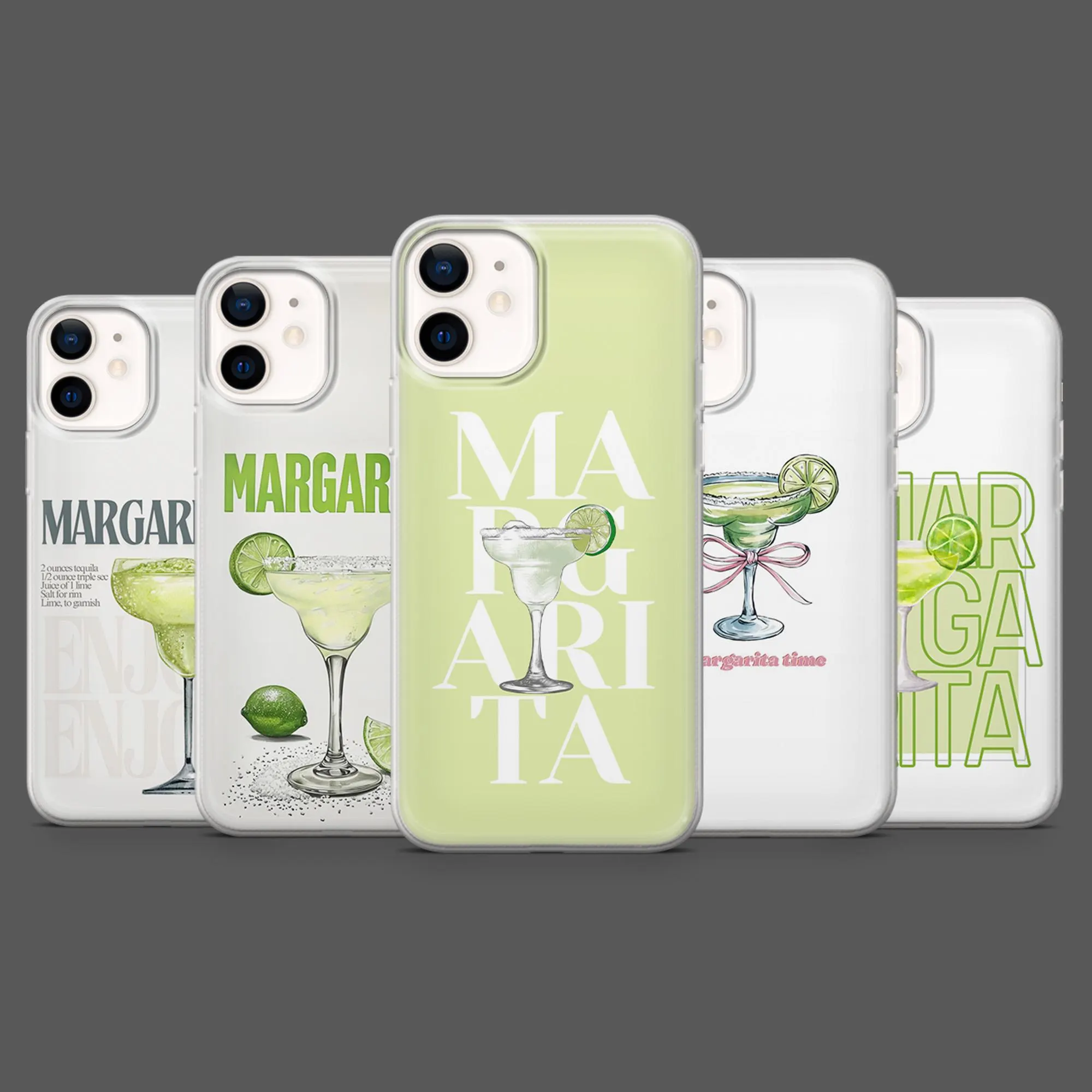 Margarita Phone Case Summer Cocktail Italy for iPhone 18Pro, 17, 16, 15, 14, 13, Samsung S26, S25, S24, S23, A17, A57, A37 Pixel 11, 10