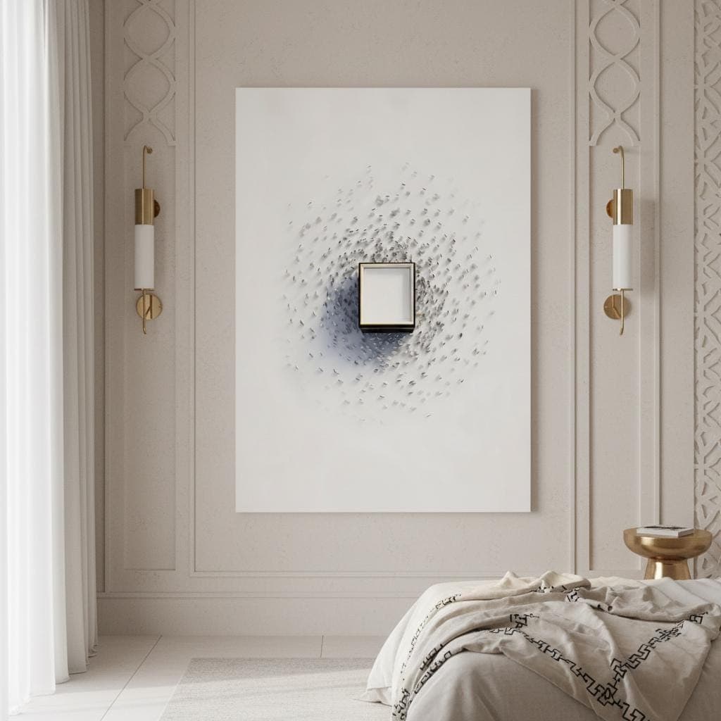 Khana Kaaba Tawaaf Islamic Wall Art – Abstract Minimalist Canvas Prints (Digital Download) - image 3