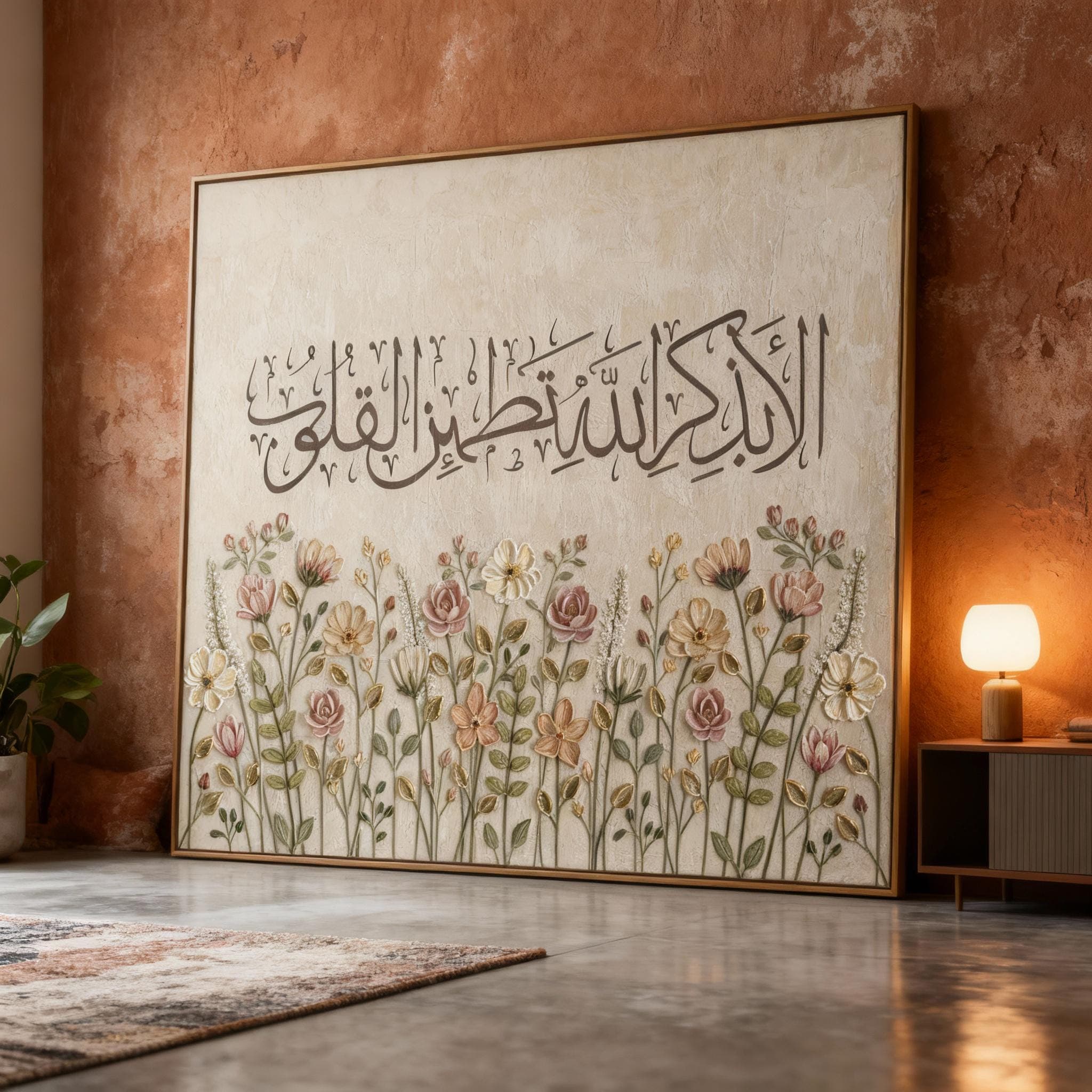Quran Verse Arabic Calligraphy Canvas | Islamic Home Decor Gift - image 5