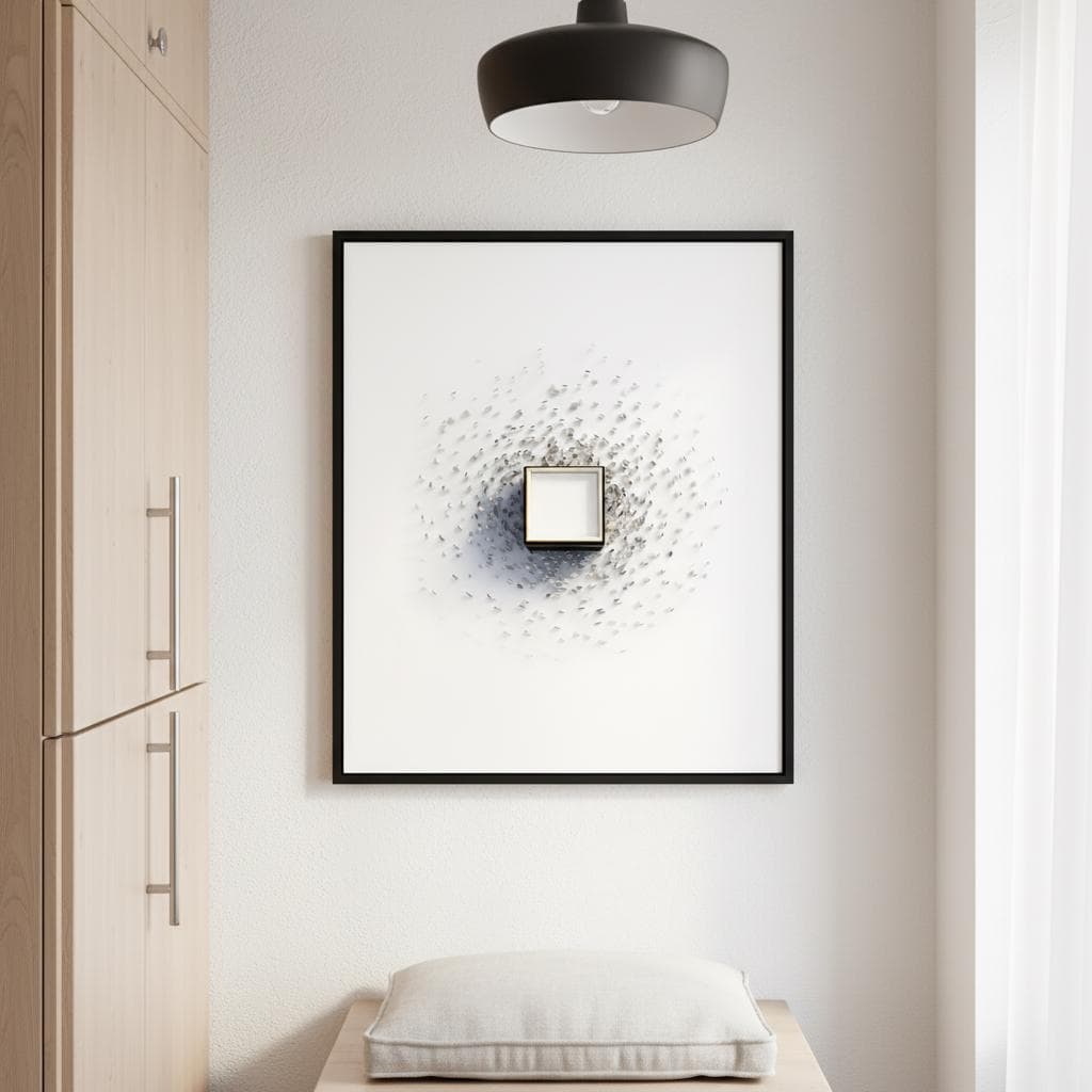 Khana Kaaba Tawaaf Islamic Wall Art – Abstract Minimalist Canvas Prints (Digital Download) - image 5