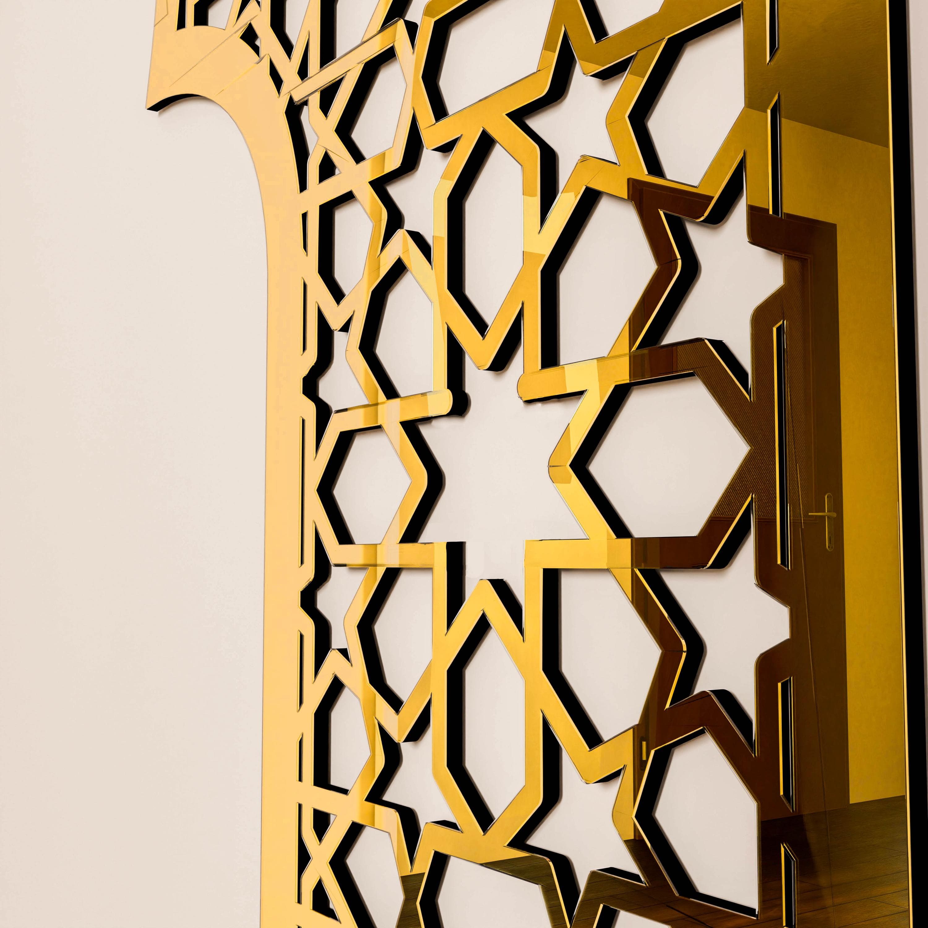 Mihrab Islamic Wall Art Muslim Prayer Room Moroccan Wood Decorative Panel Ramadan Decoration Eid Mubarak Gift - image 5