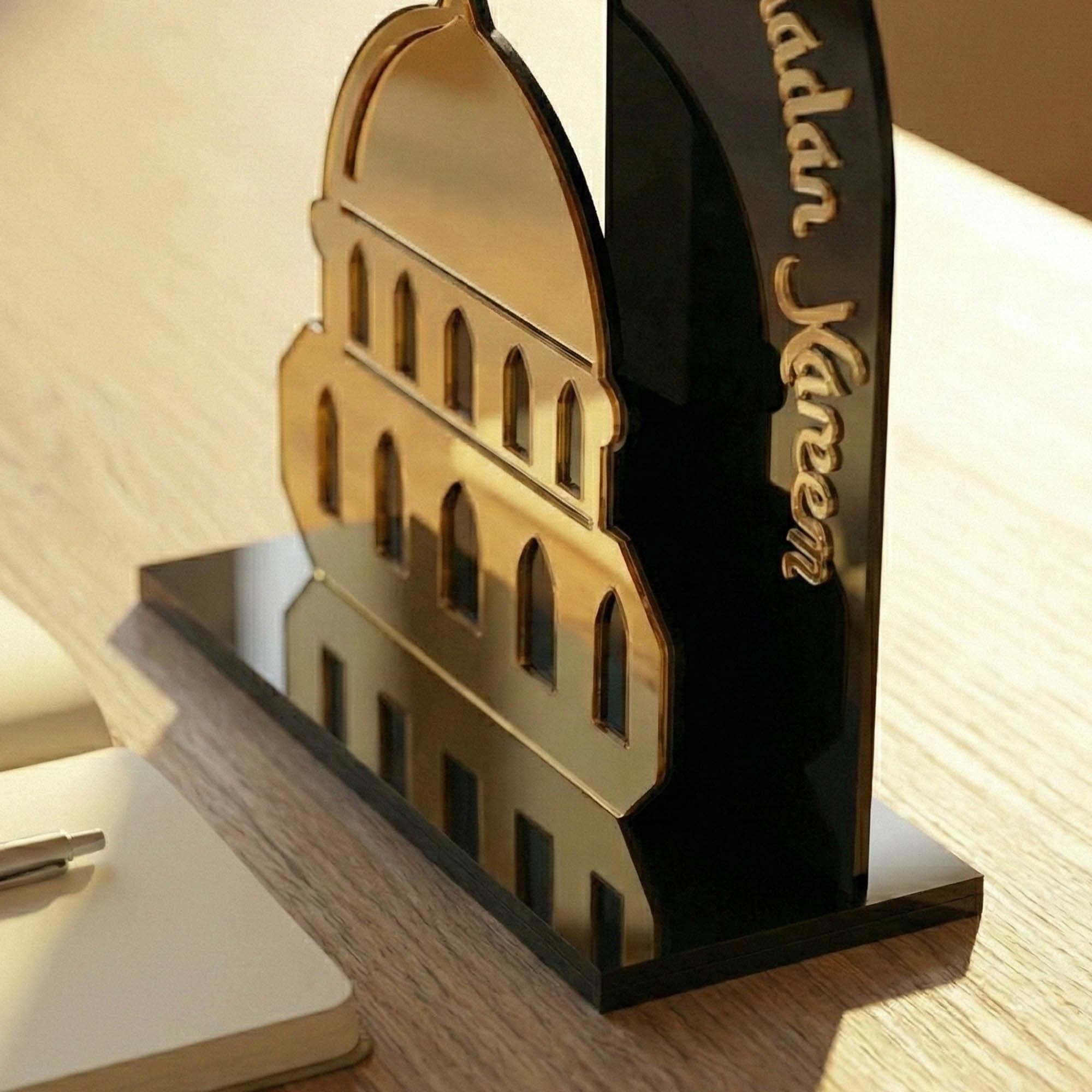 Ramadan Kareem Table Decor Mosque Design Islamic Home Decor Centerpiece for Iftar Table Eid Mubarak - image 5