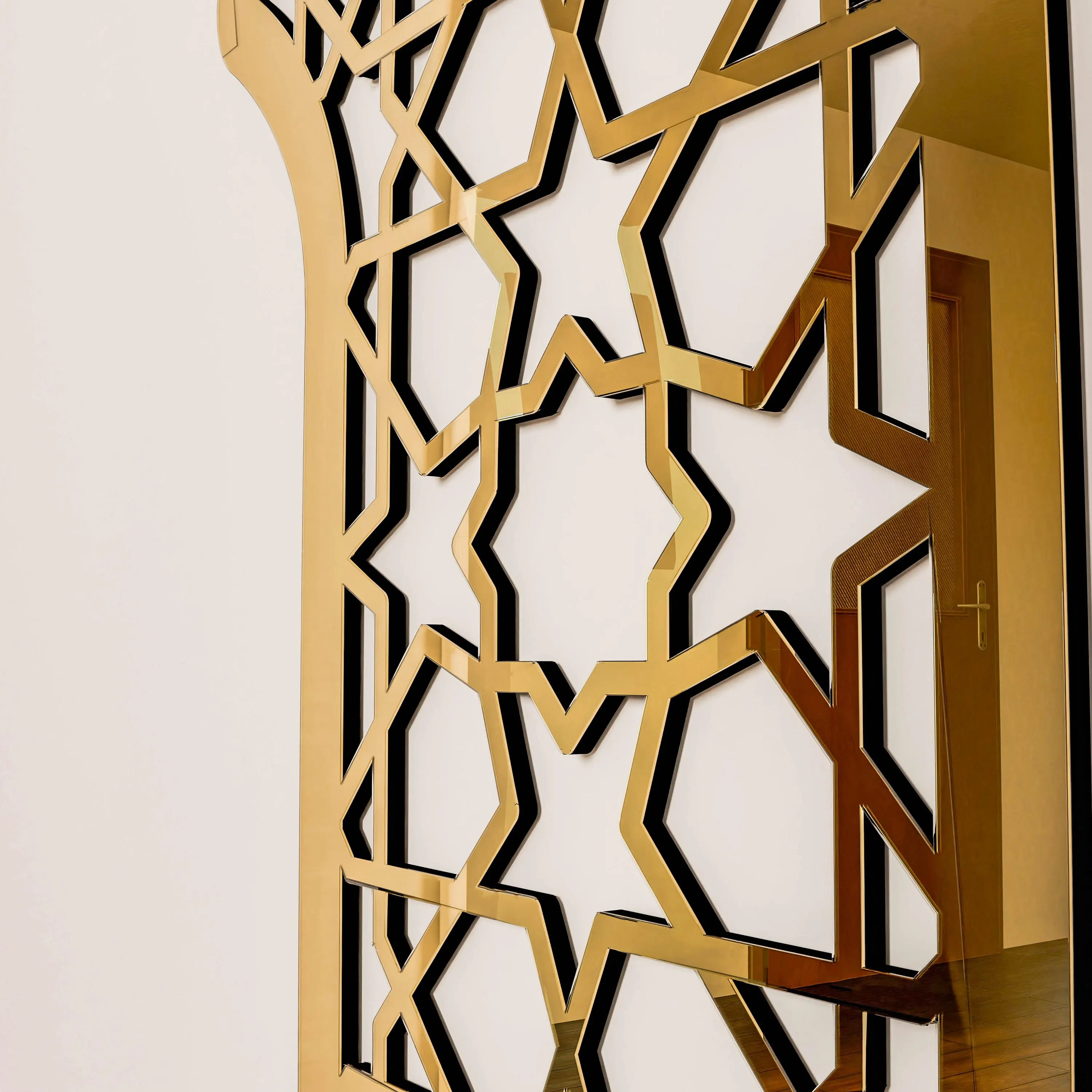Mihrab Islamic Wall Art Mehraab Ramadan Decor Muslim Prayer Room Moroccan Wood Decorative Panel Eid Mubarak Gift - image 2