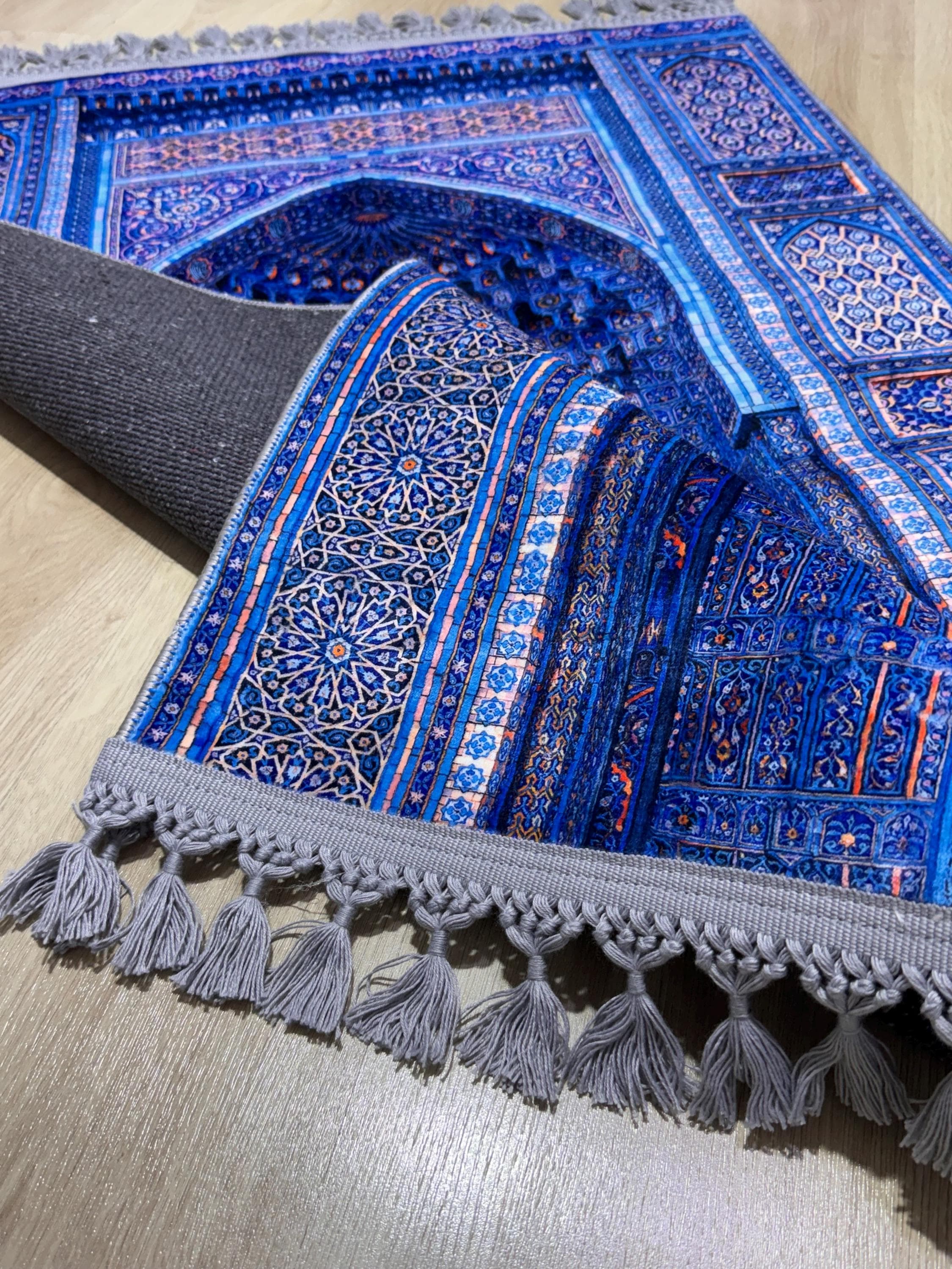 Prayer Mat – Turkish Islamic Soft Muslim Prayer Rug - image 5