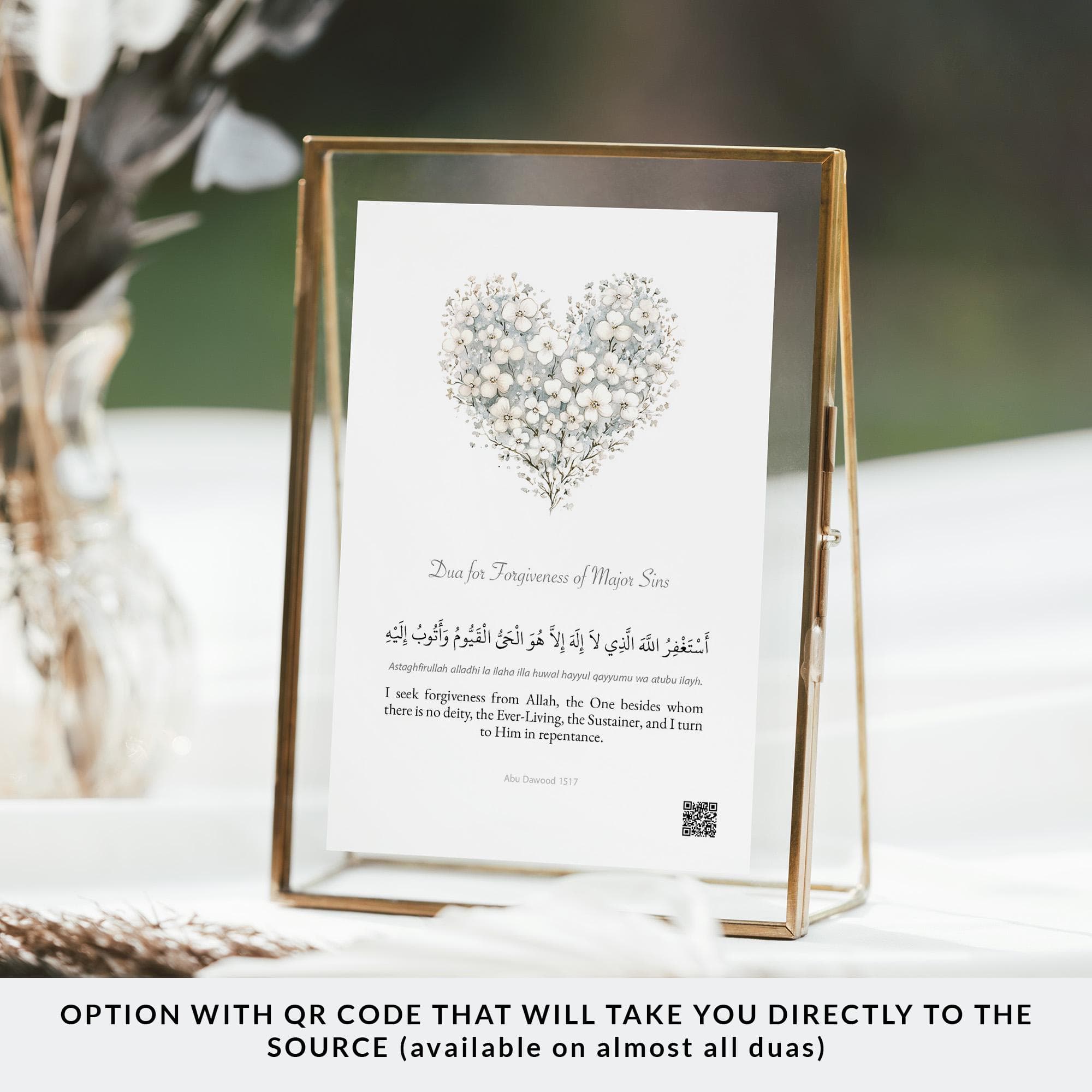 Islamic Art Dua Cards Digital Download, Ramadan Eid Gift, Printable Quran Dua Flash Cards Arabic Transliteration English Downloadable Duas - image 3