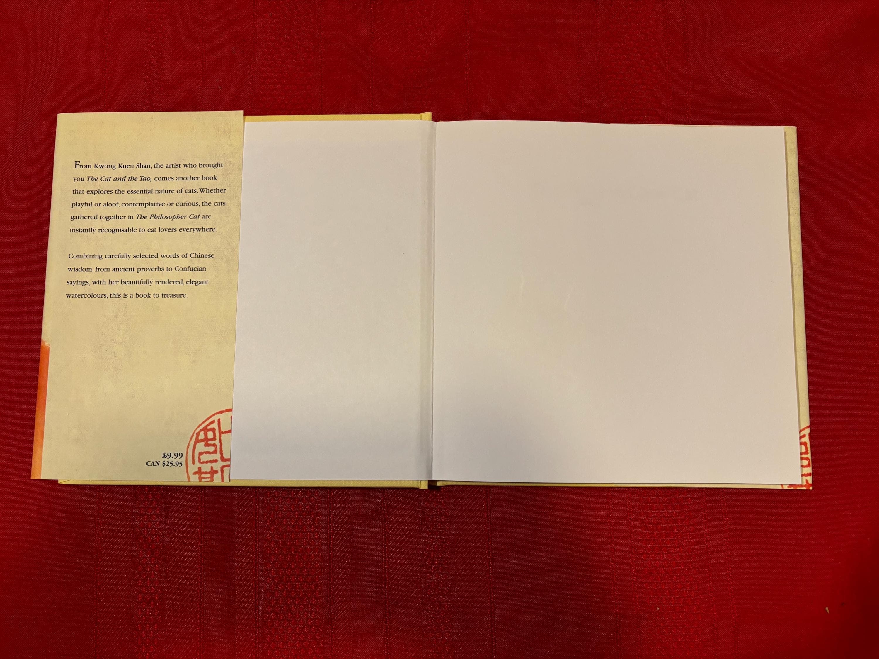 The Philosopher Cat, by Kwong Kuen Shan, First Edition, Hardcover Book, 2004 - image 5