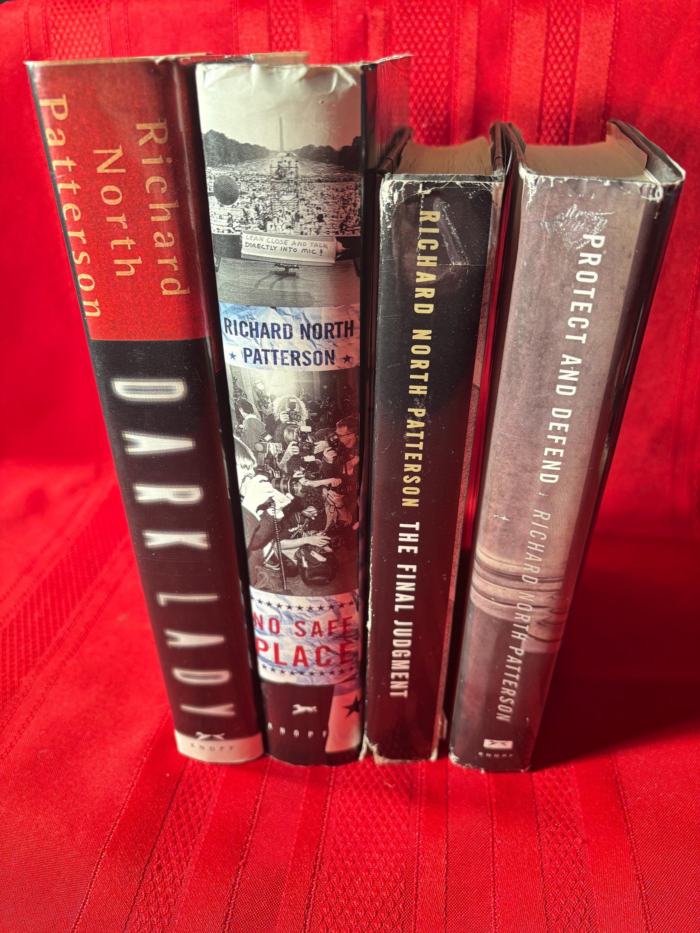 Richard North Patterson Book Bundle, Protect and Defend, The Final Judgment, Dark Lady, No Safe Place, Hardcover Books, 1990s - image 3