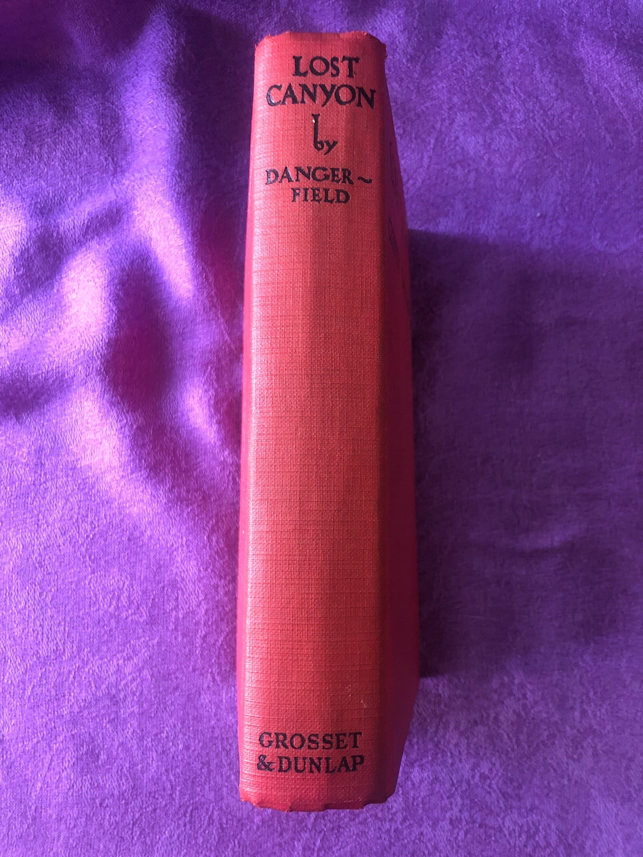 Lost Canyon, by Clinton Dangerfield, Hardcover Book, 1932 - image 3