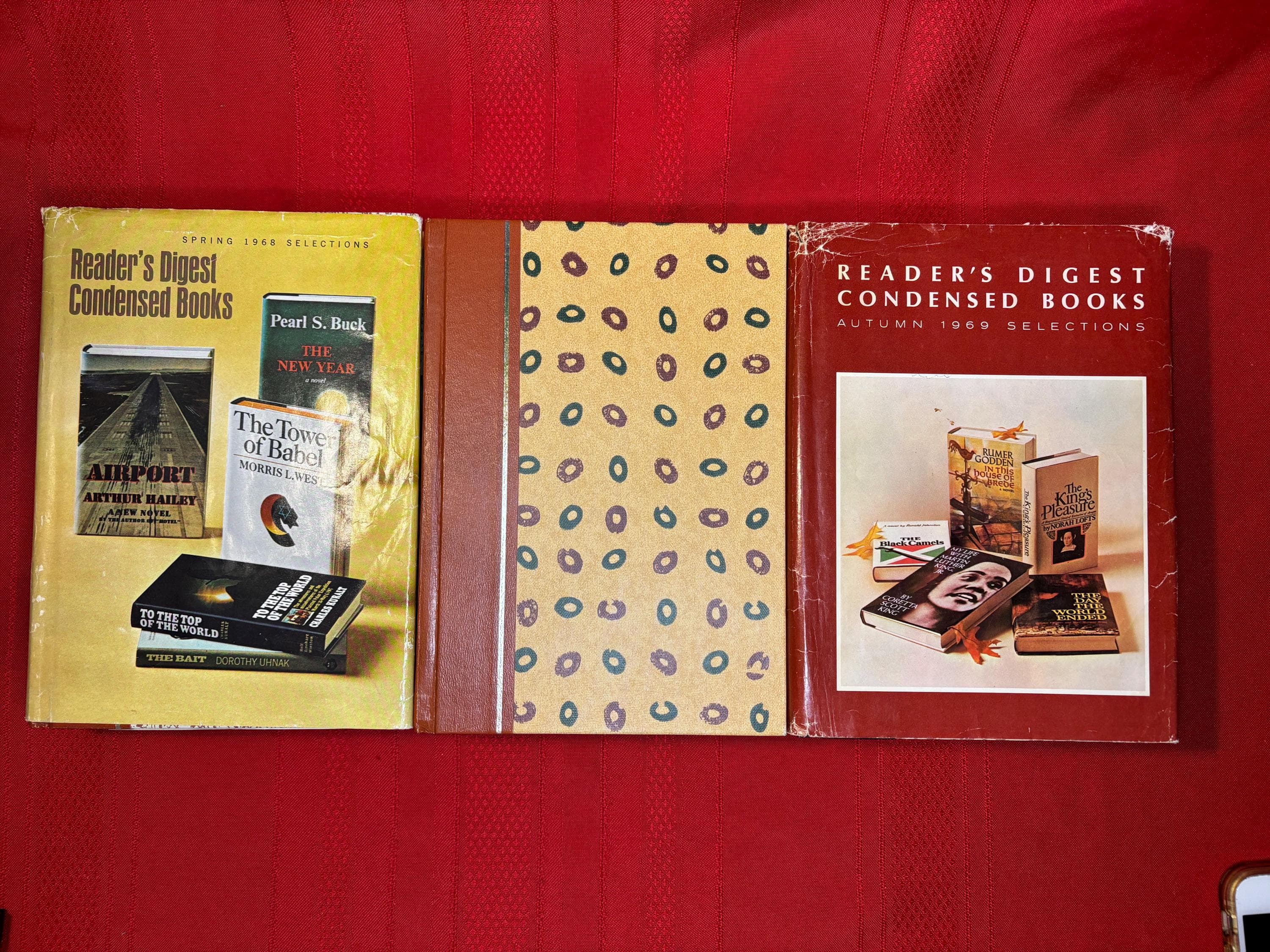 Reader’s Digest Condensed Books, Book Bundle, First Editions, Hardcover Books, Spring 1968, Autumn 1968, Autumn 1969, - image 3