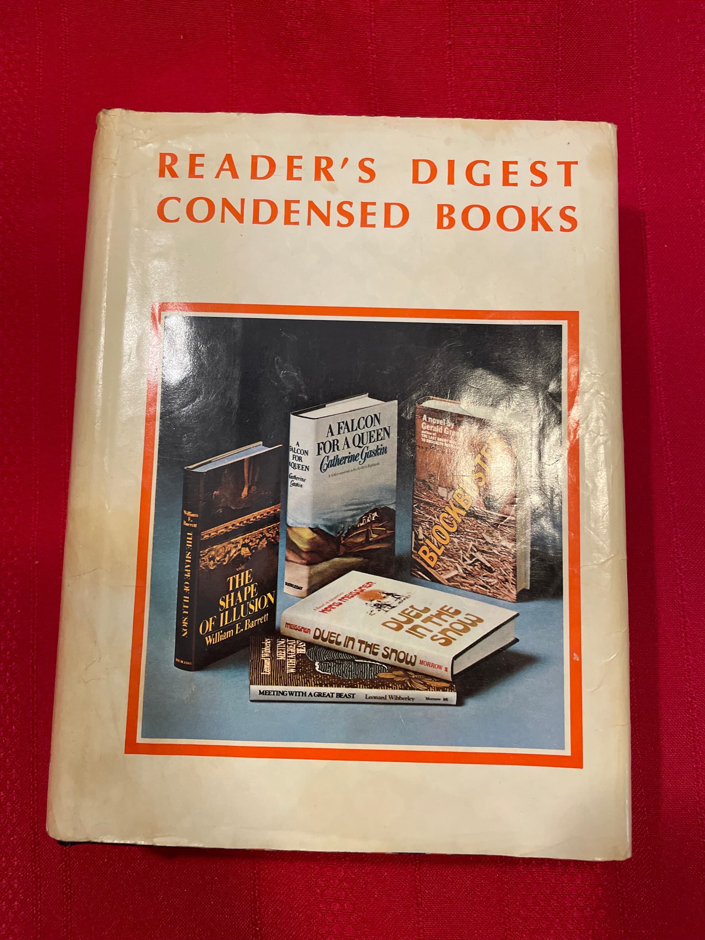 Best Sellers From Readers Digest Condensed Books, First Edition, Hardcover Book, 1972