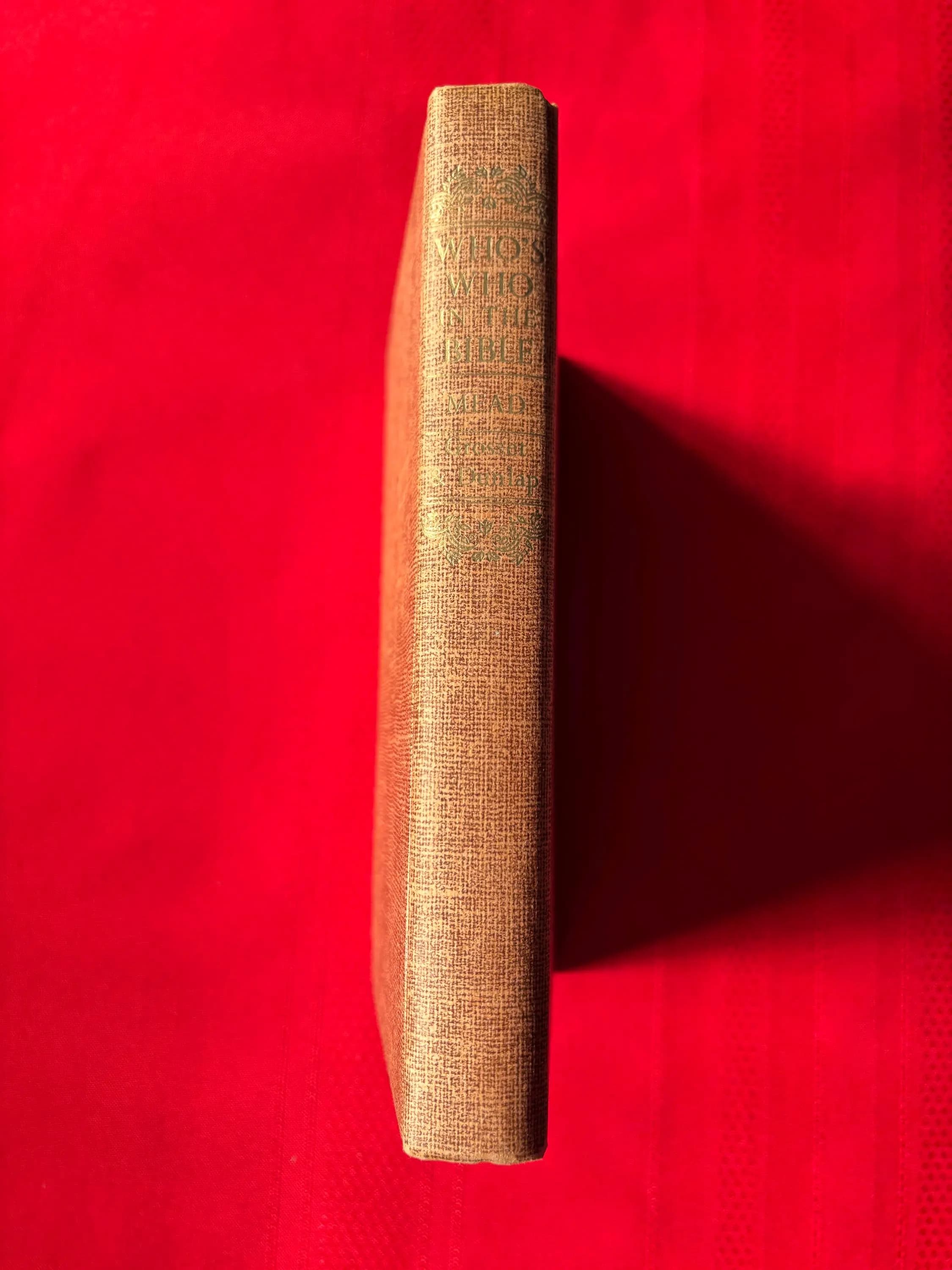 Who's Who in the Bible, 250 Bible Biographies, by Frank S. Mead, Hardcover Book, 1934 - image 3