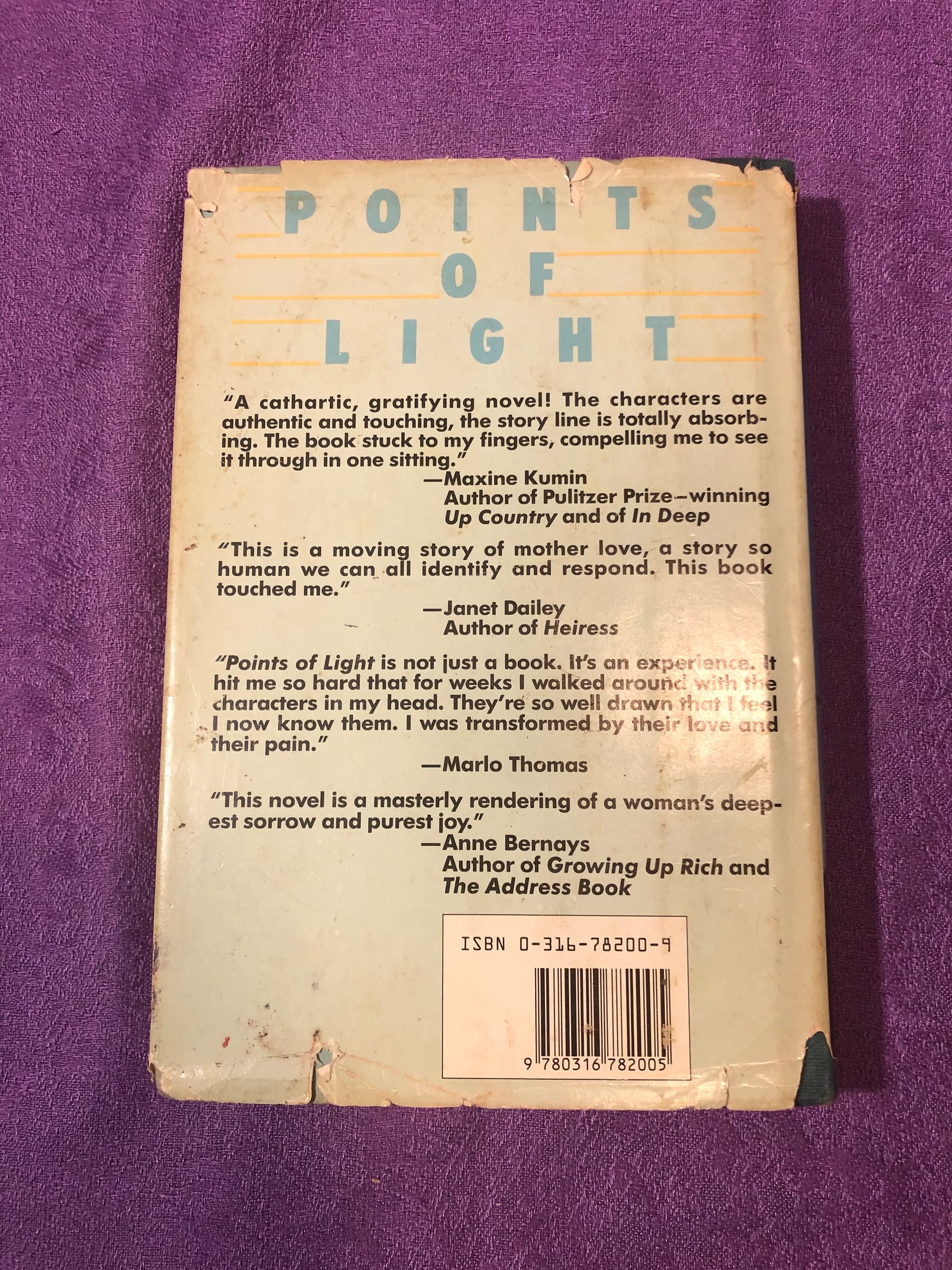 Points of Light, by Linda Gray Sexton, First Edition, Hardcover Book, 1988 - image 4