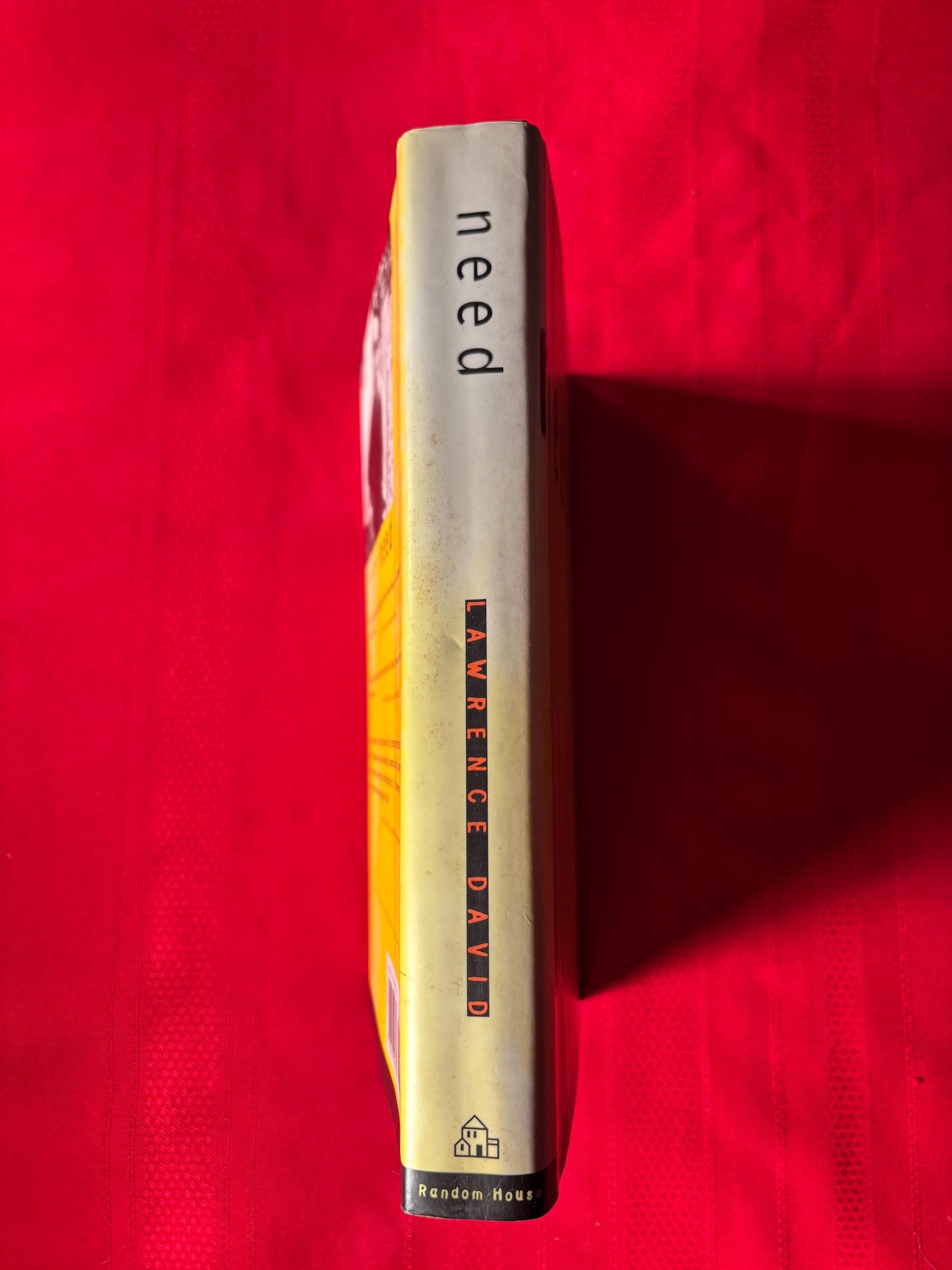 Need, by Lawrence David, First Edition, Hardcover Book, 1994 - image 3