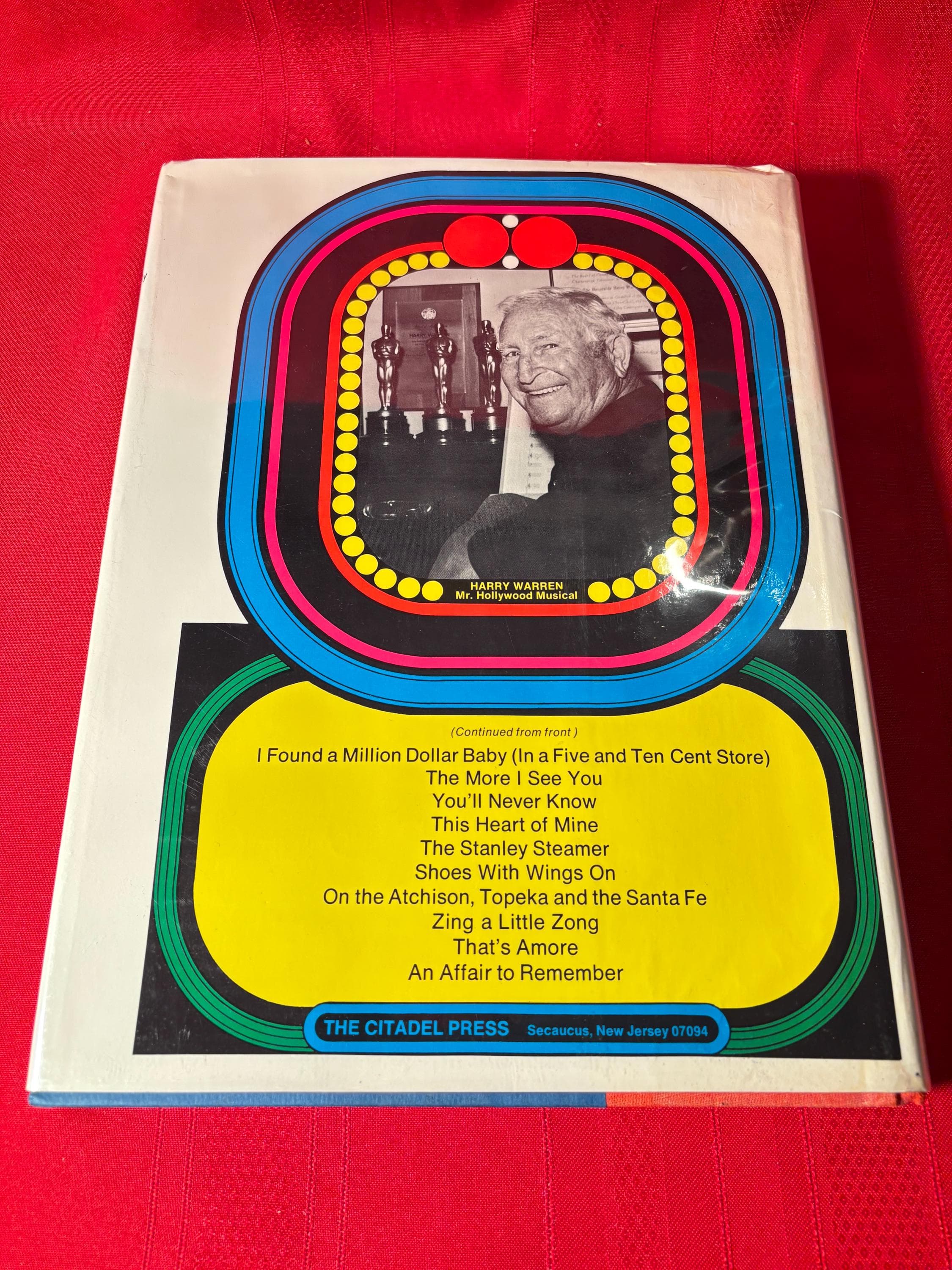 Harry Warren and the Hollywood Musical, by Tony Thomas, Foreword by Bing Crosby, First Edition, Hardcover Book, 1975 - image 4