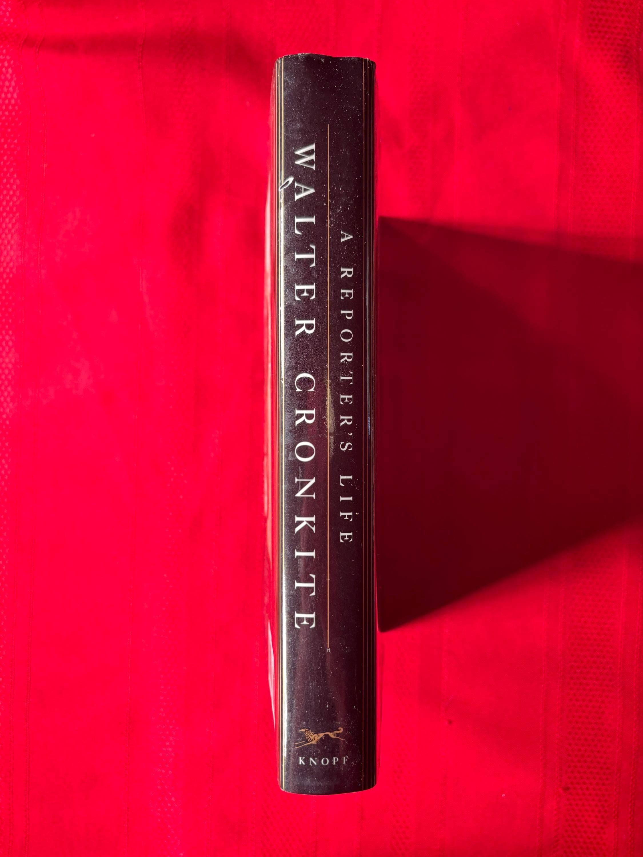 A Reporter's Life, by Walter Cronkite, First Edition, Hardcover Book, 1996 - image 3