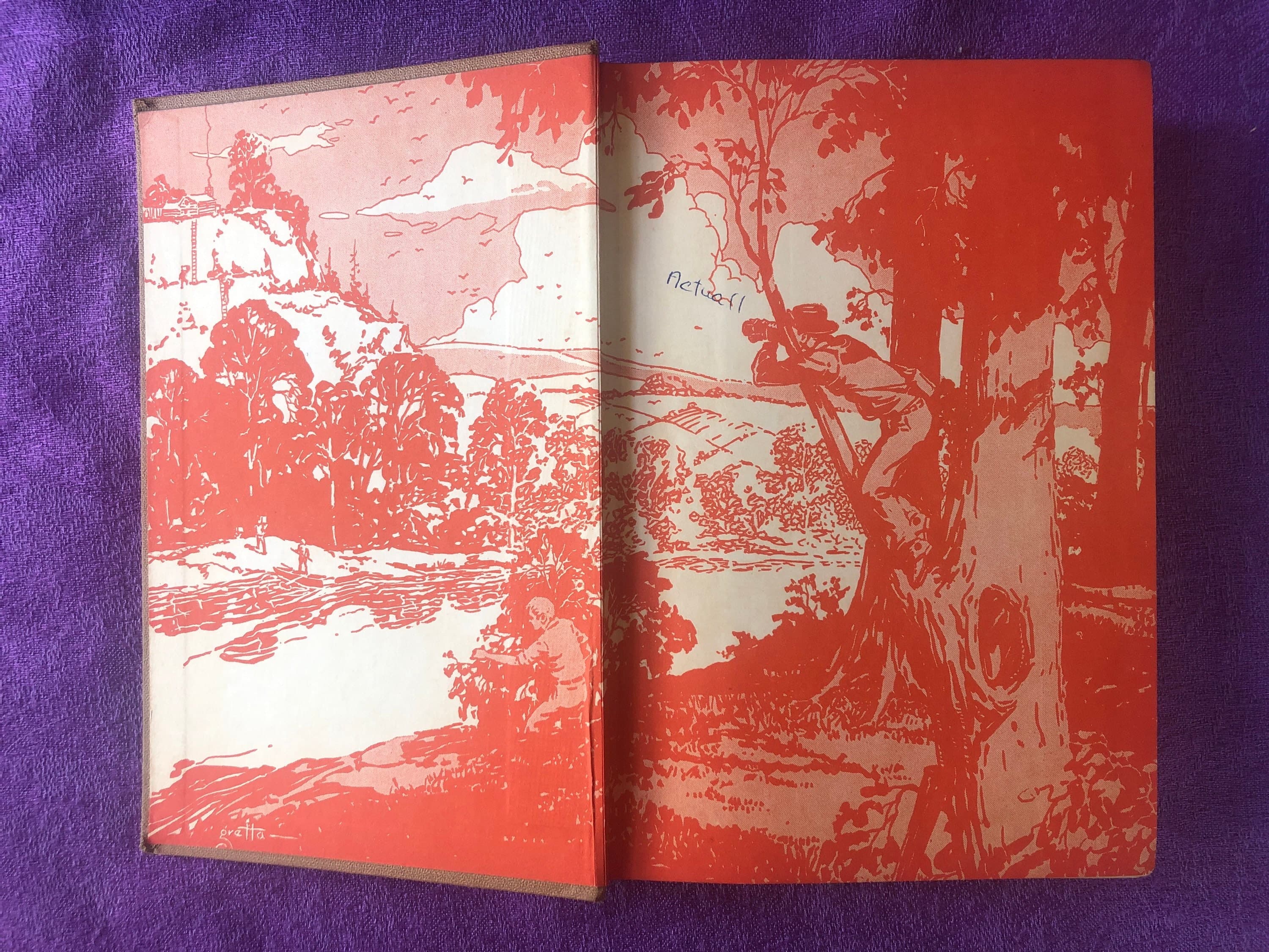 The Mystery of The Flying Express, by Franklin W Dixon, Hardcover Book, 1941, Hardy Boys Mystery - image 5