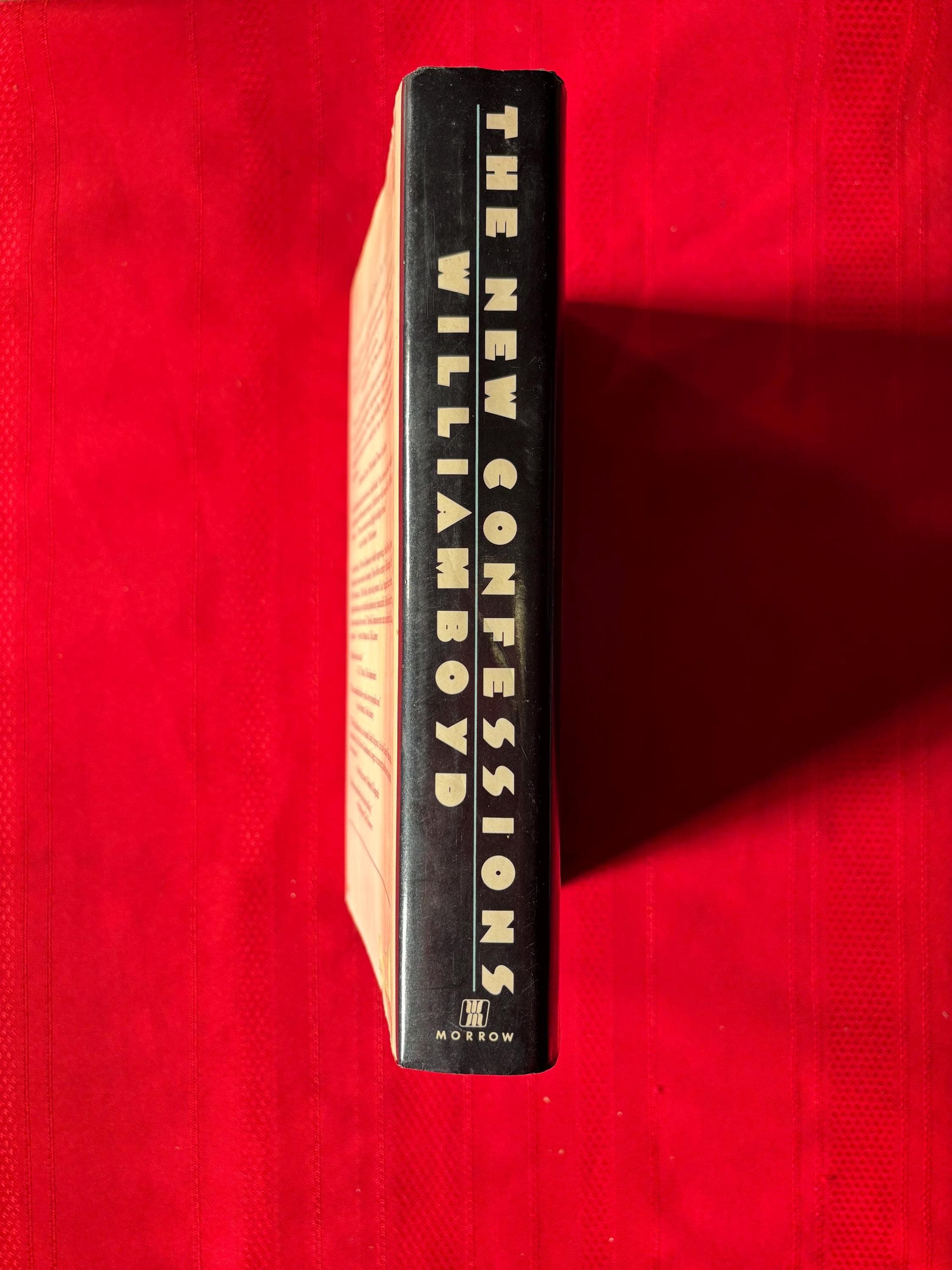 The New Confessions, by William Boyd, First Edition, Hardcover Book, 1988 - image 3