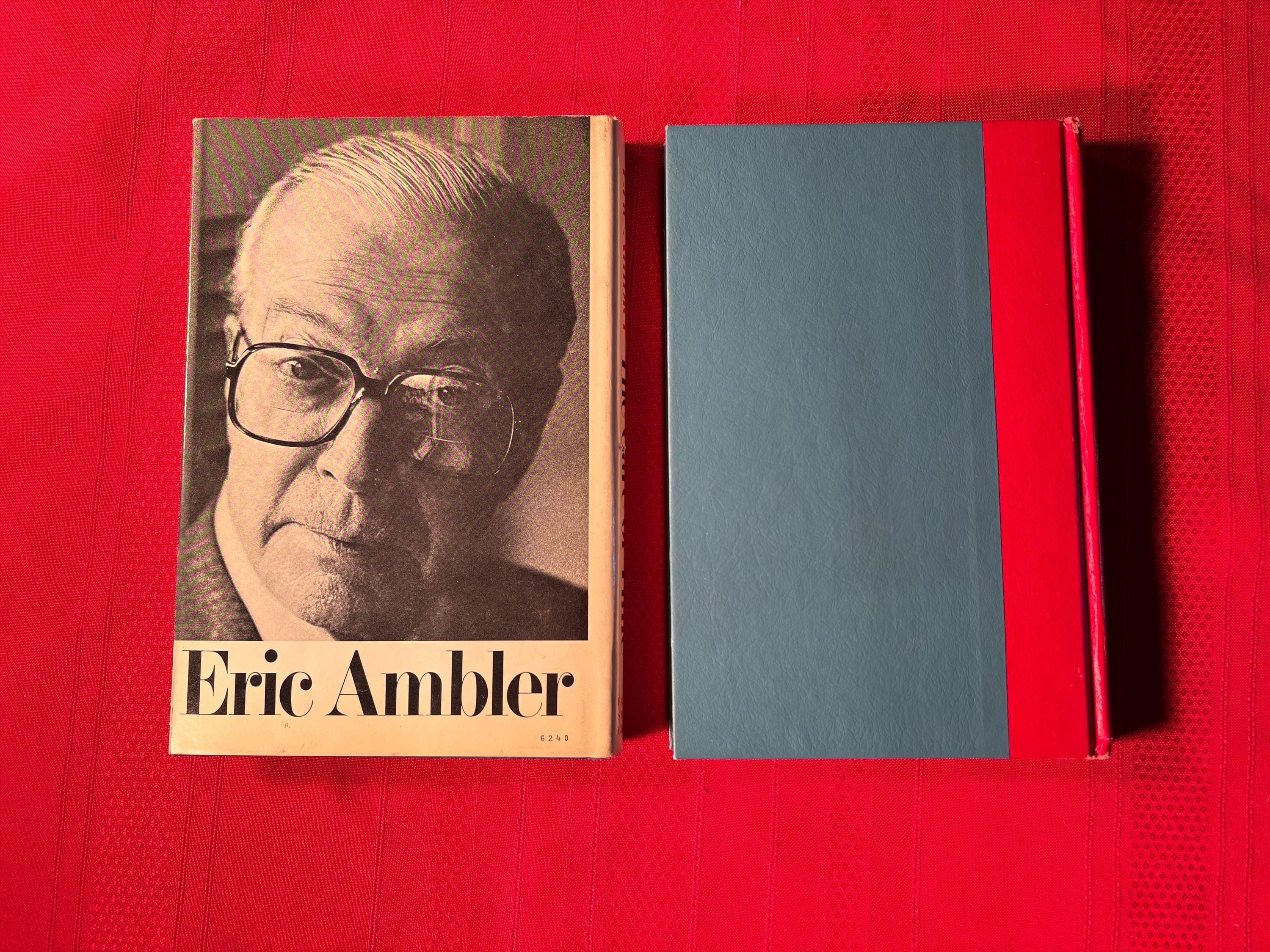 Eric Ambler Book Bundle, Journey into Fear and The Care of Time, 2 Hardcover Books, 1968, 1981, Vintage Mystery Espionage, - image 4