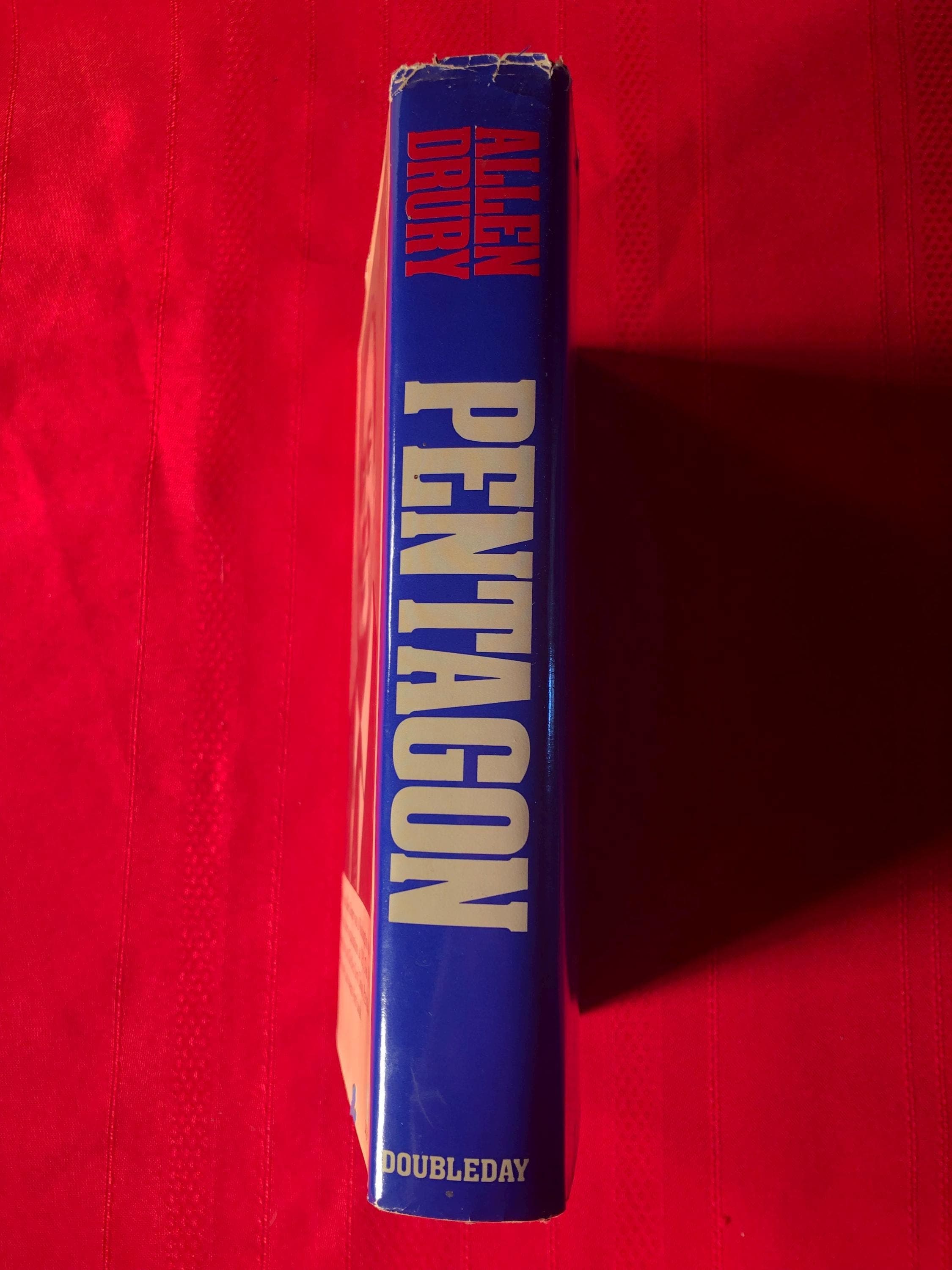 Pentagon, A Novel by the Pulitzer Prize Winner, Allen Drury, Book Club Edition, Hardcover Book, 1986 - image 3