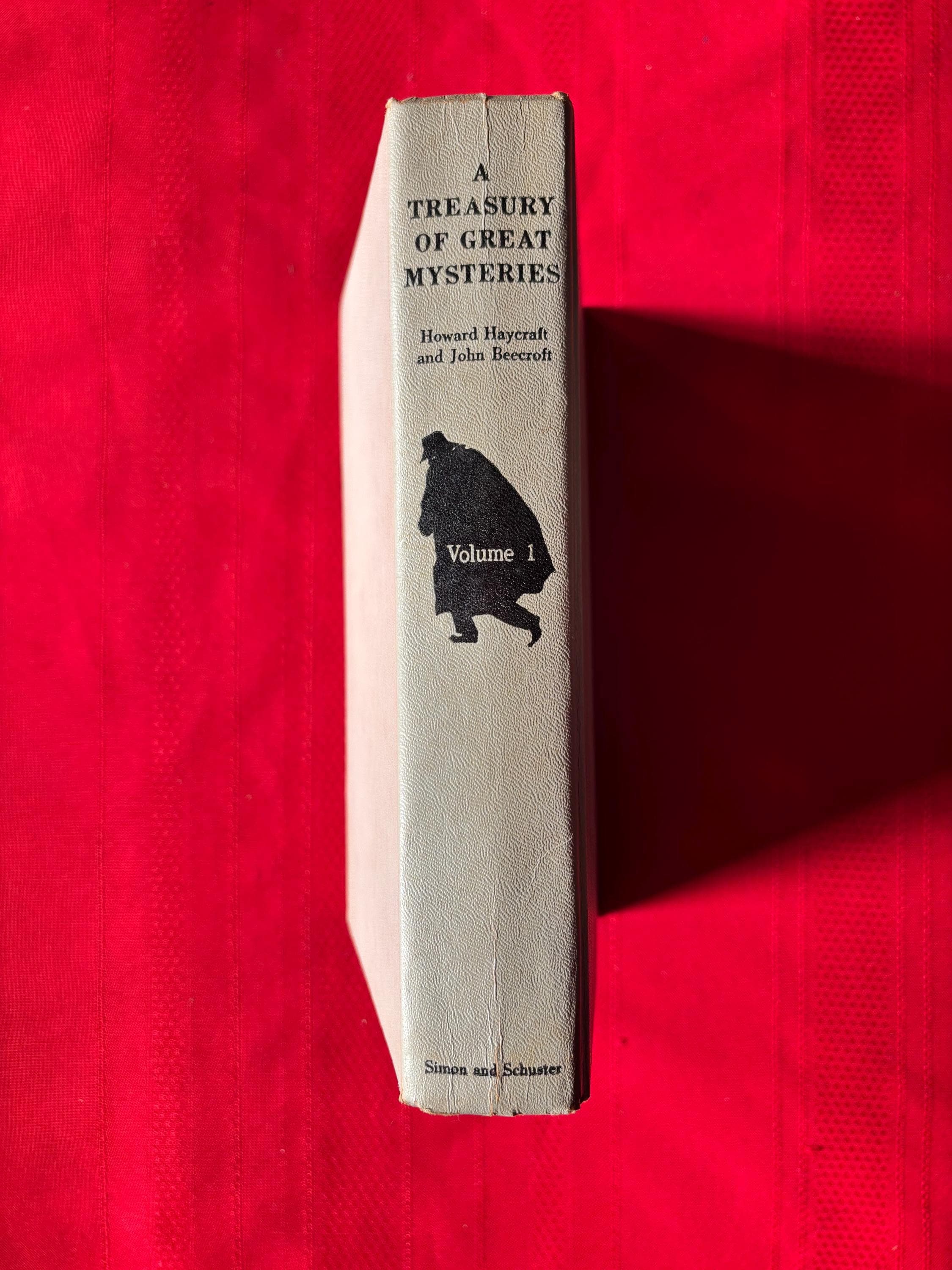 A Treasury of Great Mysteries, Edited by Howard Haycraft and John Beecroft, Hardcover Book, 1957 - image 3