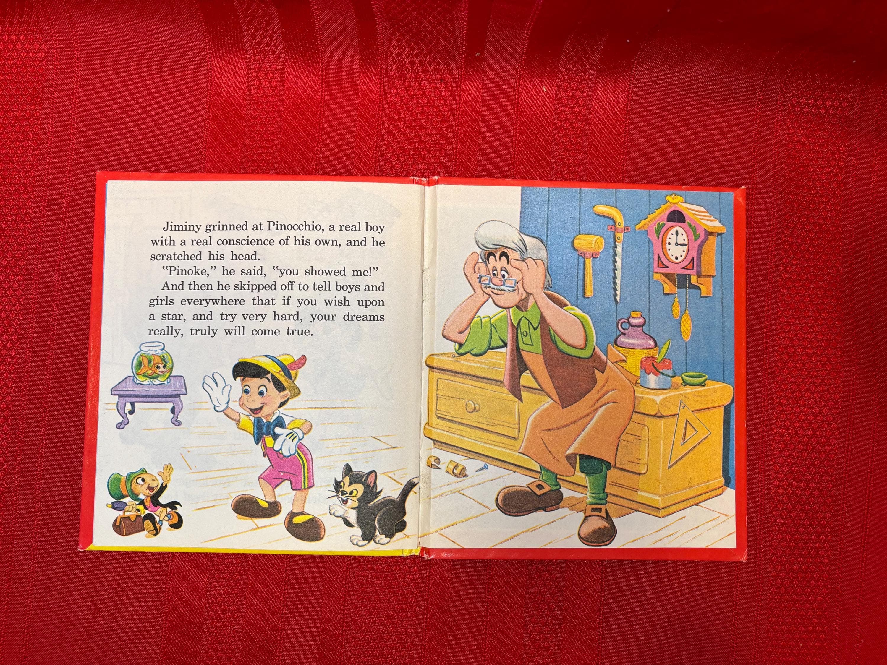 Vintage Children’s Book Bundle, Pinocchio, The Good, The Bad, and The Tweety, and Who Am I? Hardcover Books, - image 5