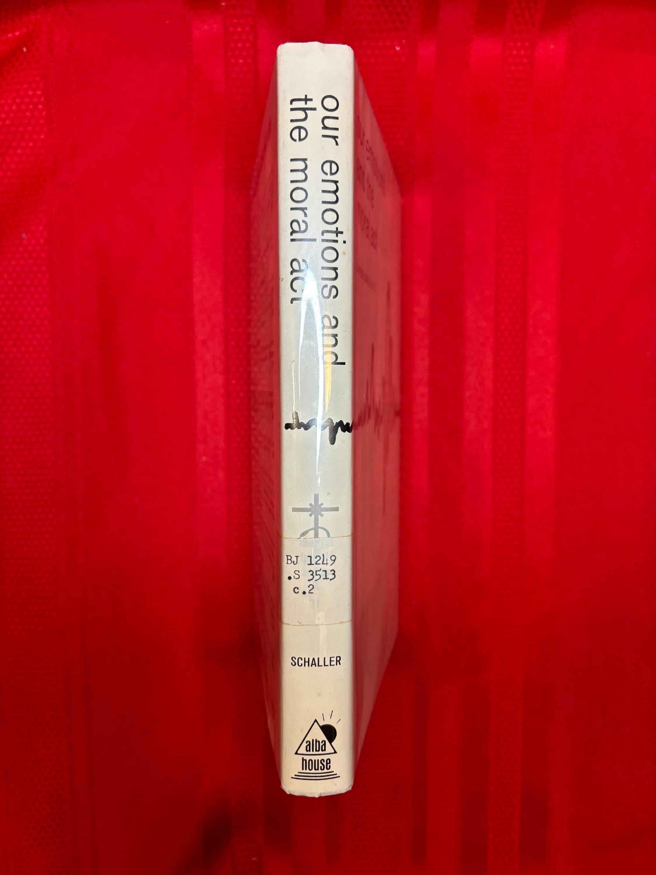 Our Emotions and the Moral Act, by Jean-Pierre Schaller, S.T.D., Hardcover Book, 1968 - image 3