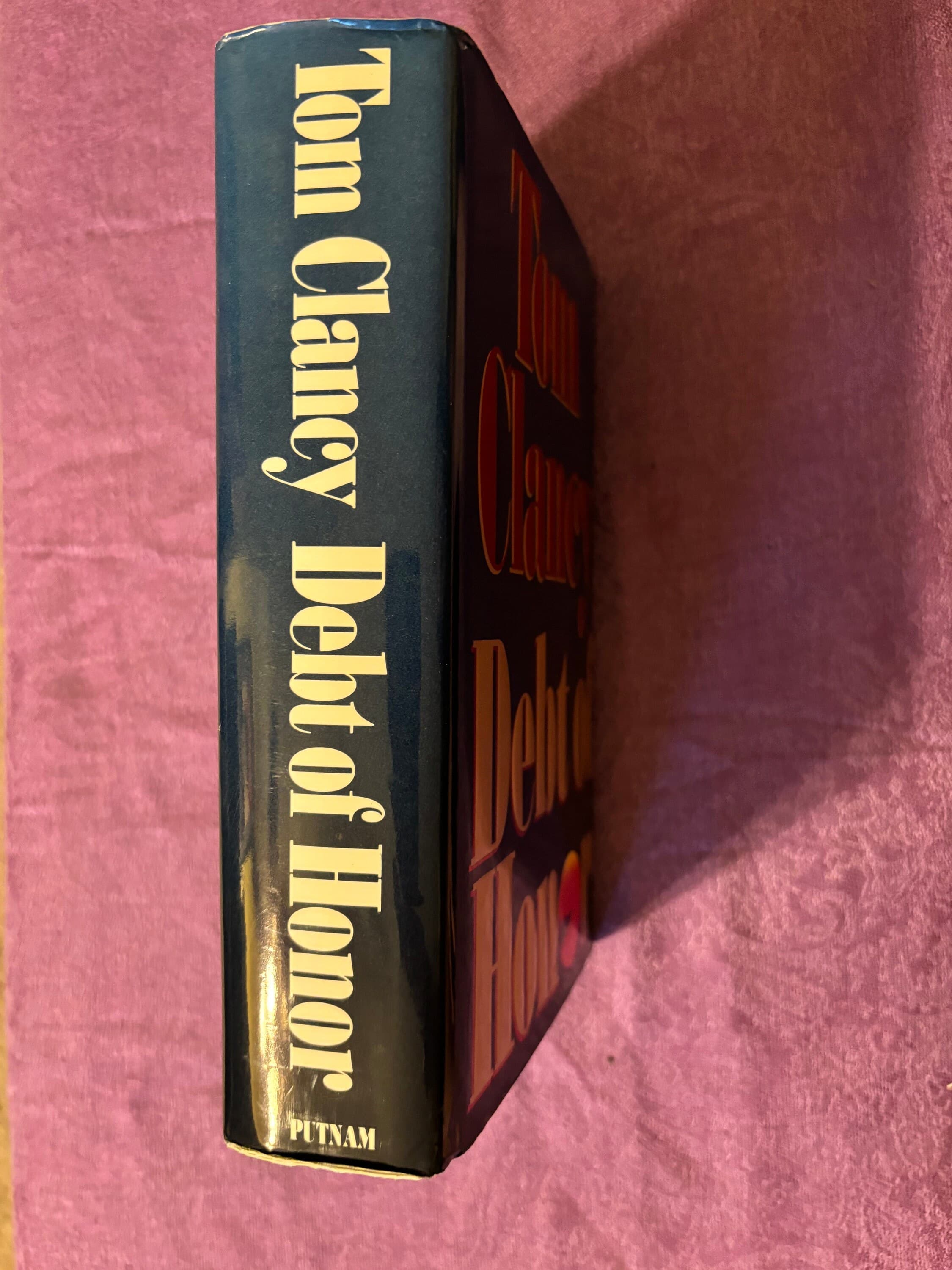 Debt of Honor, by Tom Clancy, First Edition, Hardcover Book, 1994 - image 3
