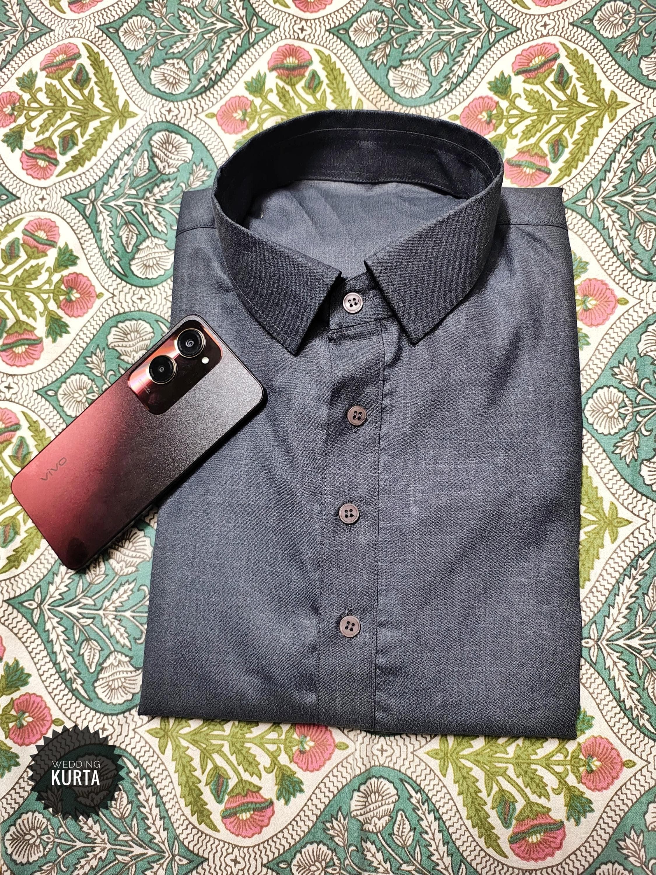 Handmade Cotton Blend Kurta: Men's Party Wear Outfit