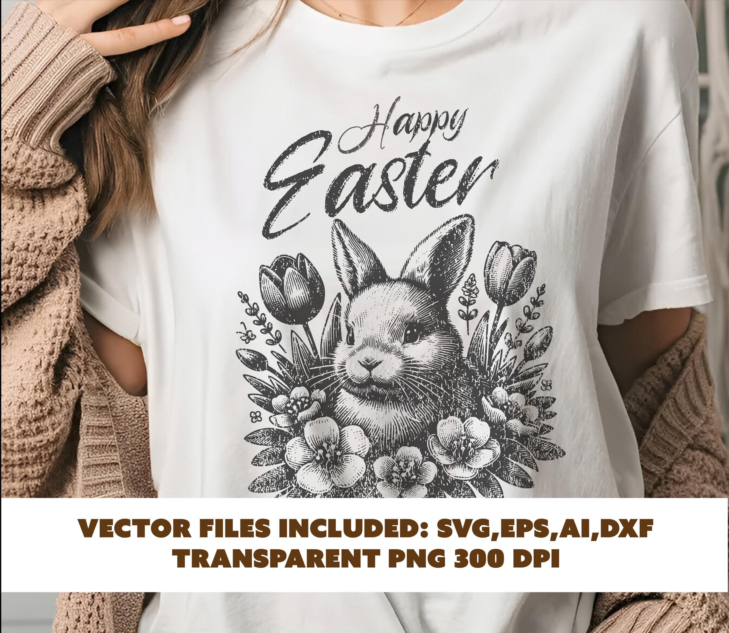 happy easter svg, Happy Easter SVG PNG EPS, happy easter bunny svg png ai, Easter Vibes Svg, Bunny Svg, Easter Shirt Svg, Easter Svg