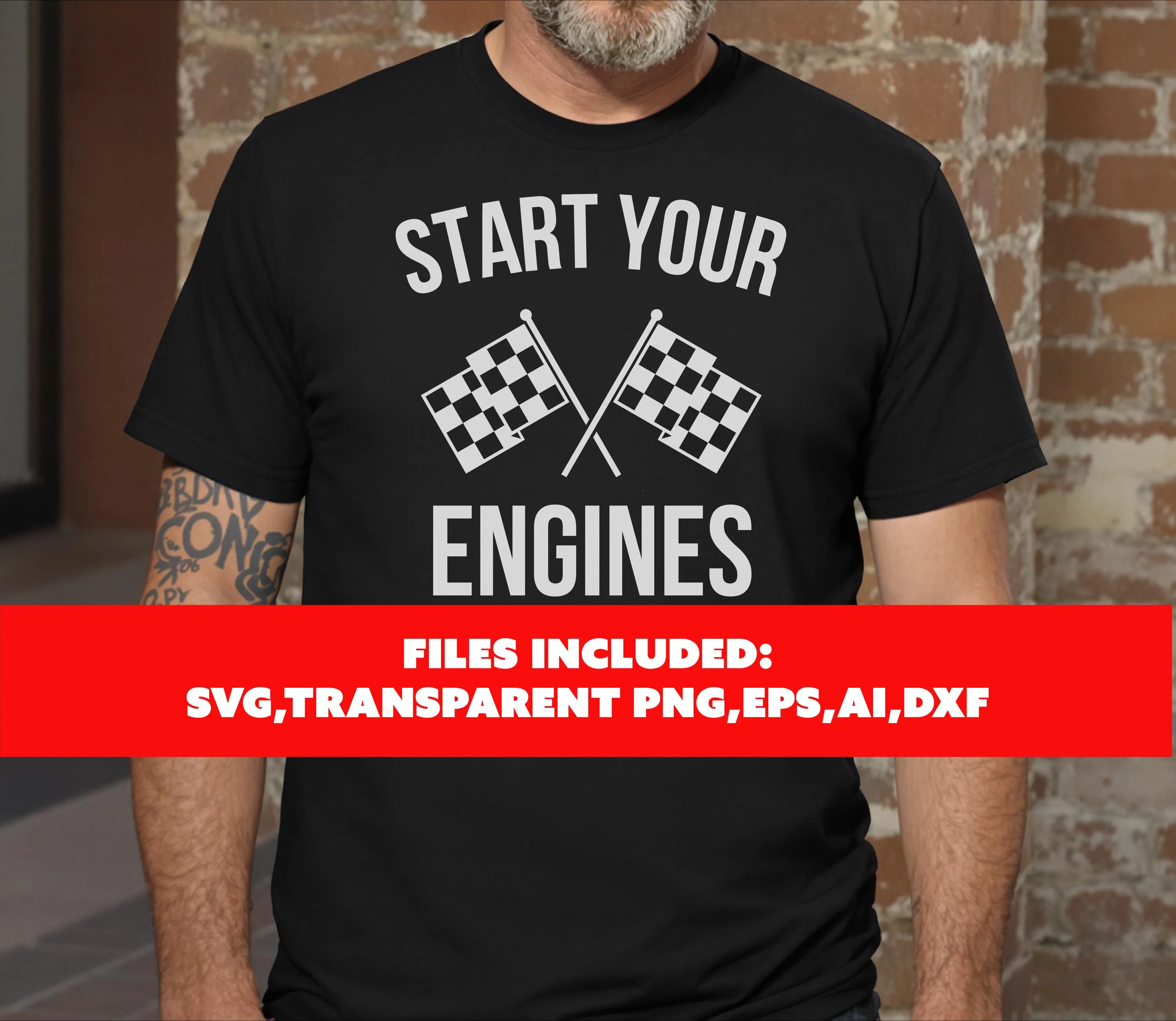 start your engines svg, racing flags svg, motorsport design png, racing clipart, car enthusiast svg, race flags svg, start your engine png - image 3