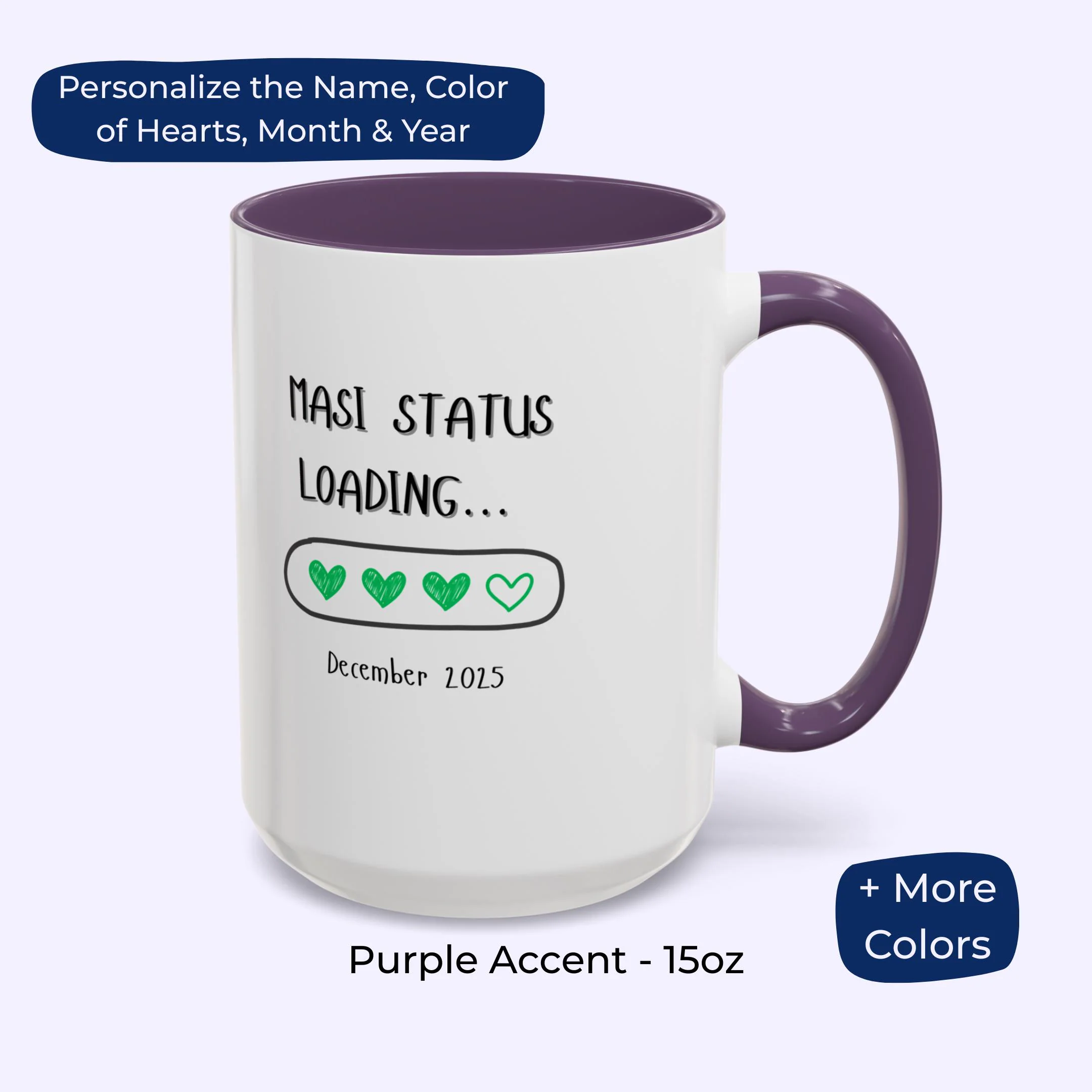Personalized New Dad Mug: Baby Reveal Gift - image 3