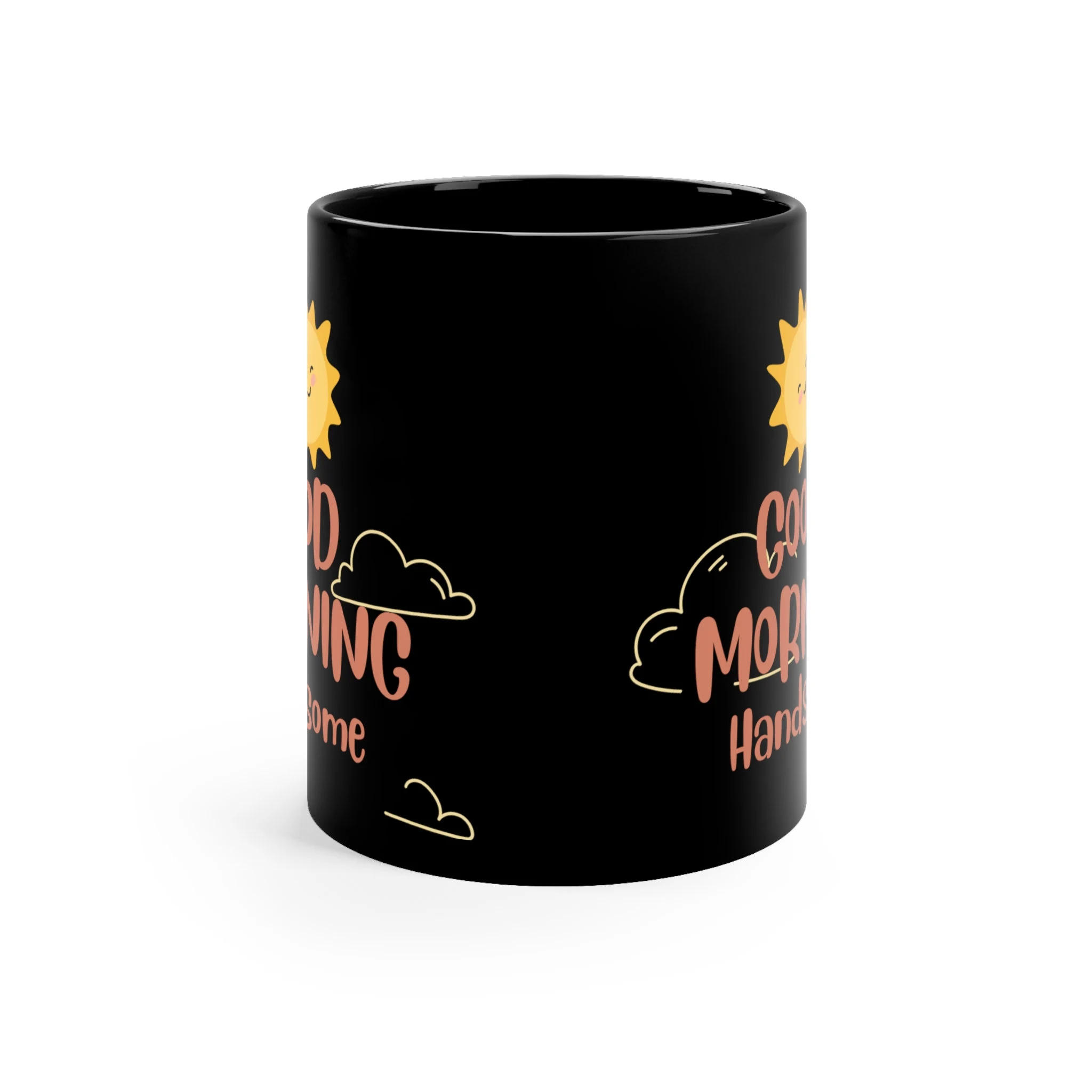 Personalized Good Morning Handsome Mug, Couple Matching Mugs, Father's Day Gift - image 5