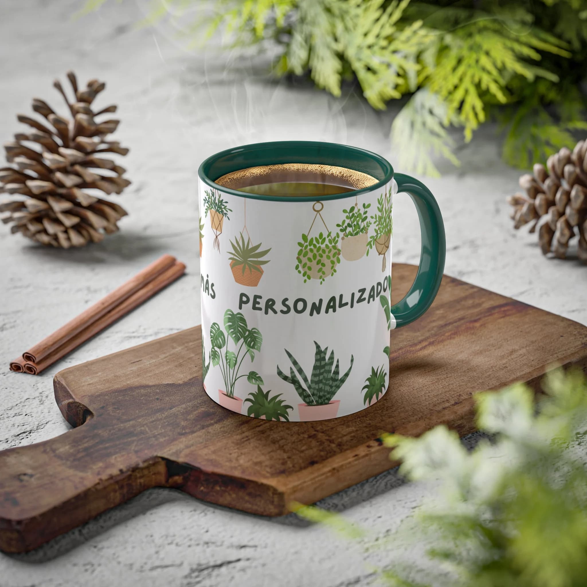 Personalized Plant Mug: "Solo Una Mas" Spanish Mug, Gardening Gift - image 4