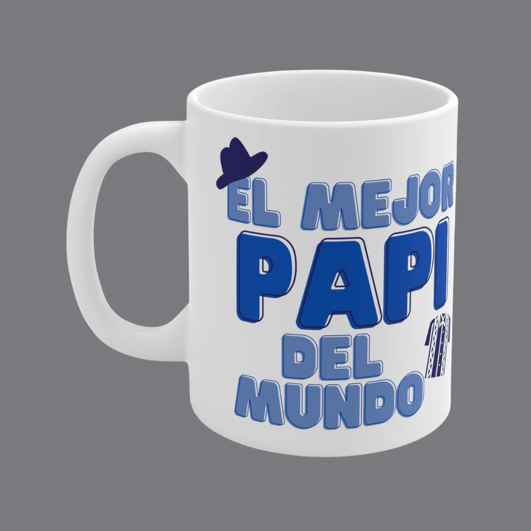 Personalized El Mejor Papi Del Mundo Mug: Spanish Dad Gift