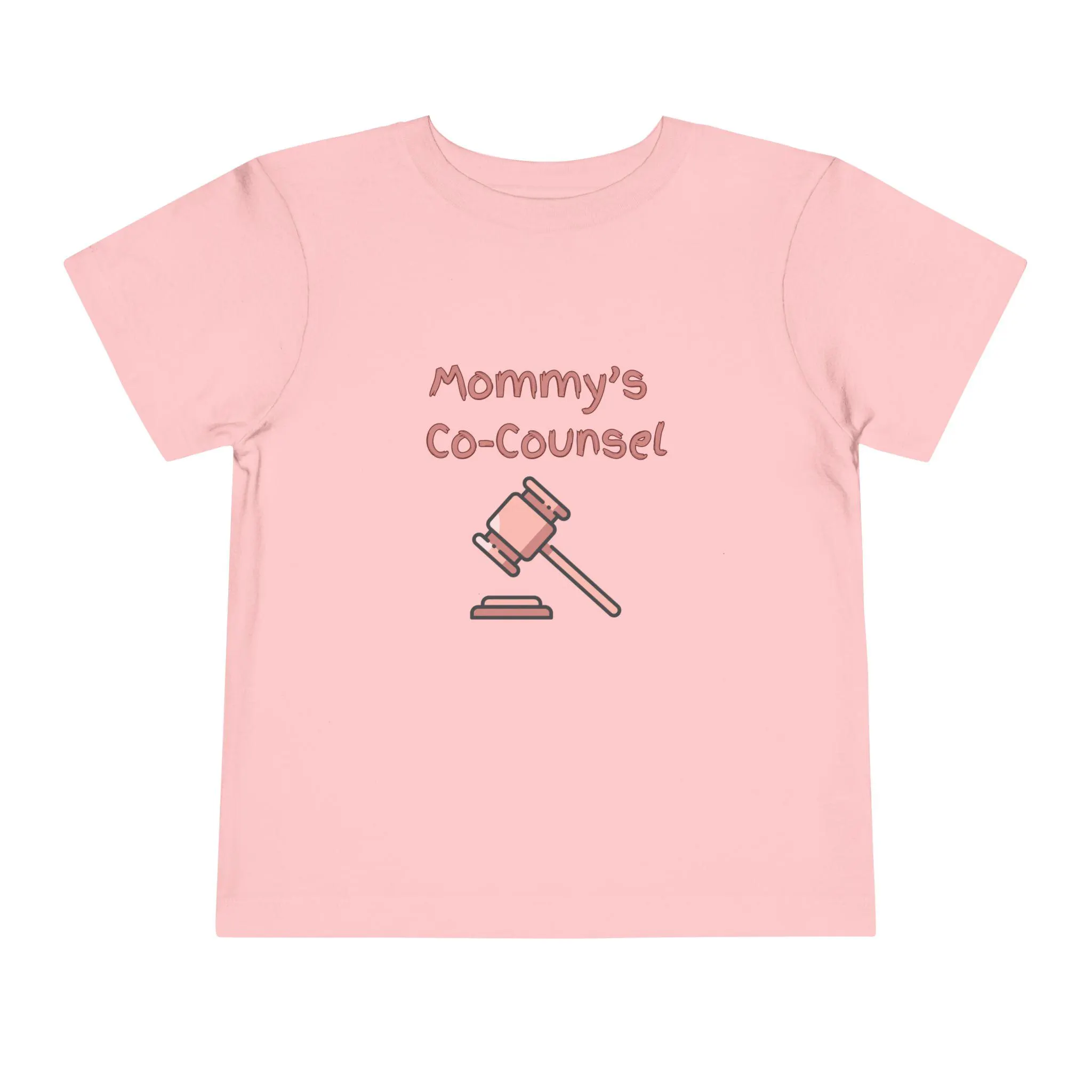 Personalized Mommy's Co-Counsel Toddler Shirt, Future Lawyer Gift - image 4
