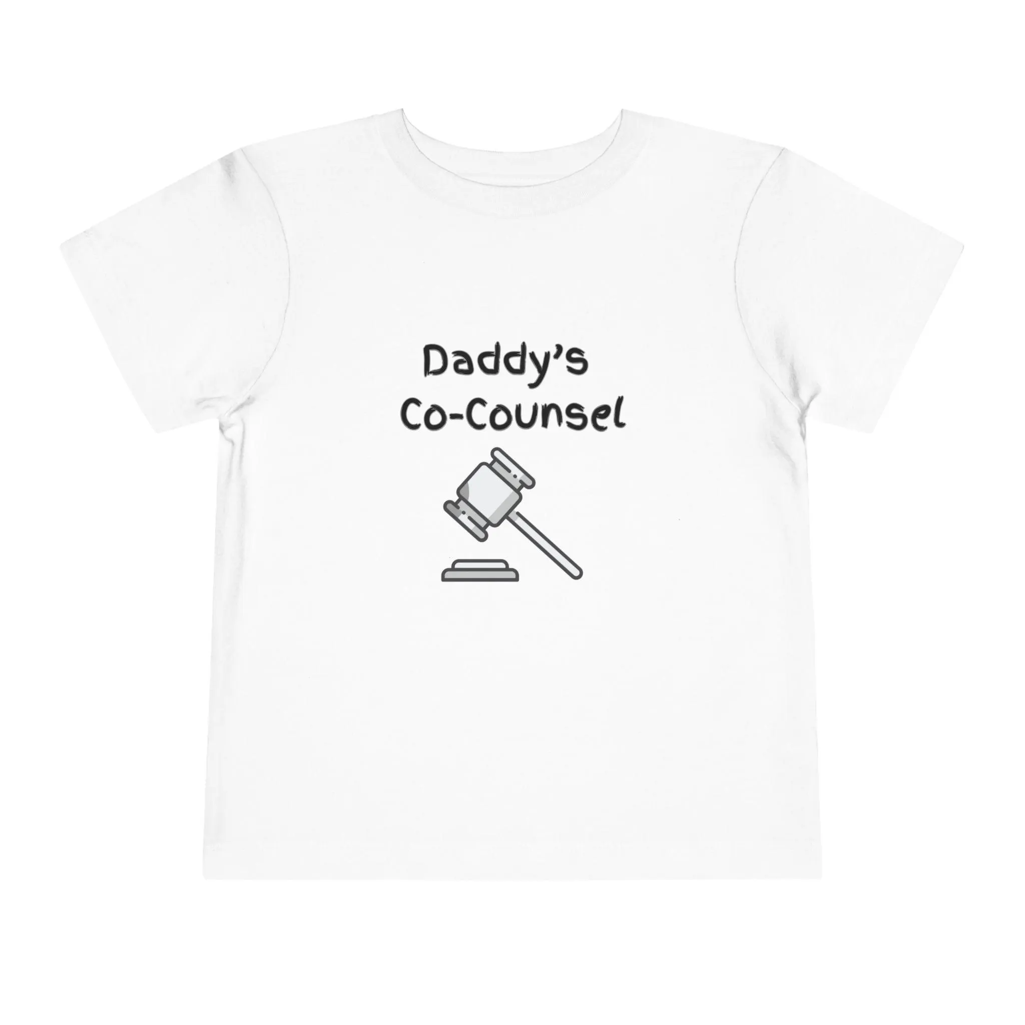 Personalized Mommy's Co-Counsel Toddler Shirt, Future Lawyer Gift - image 5