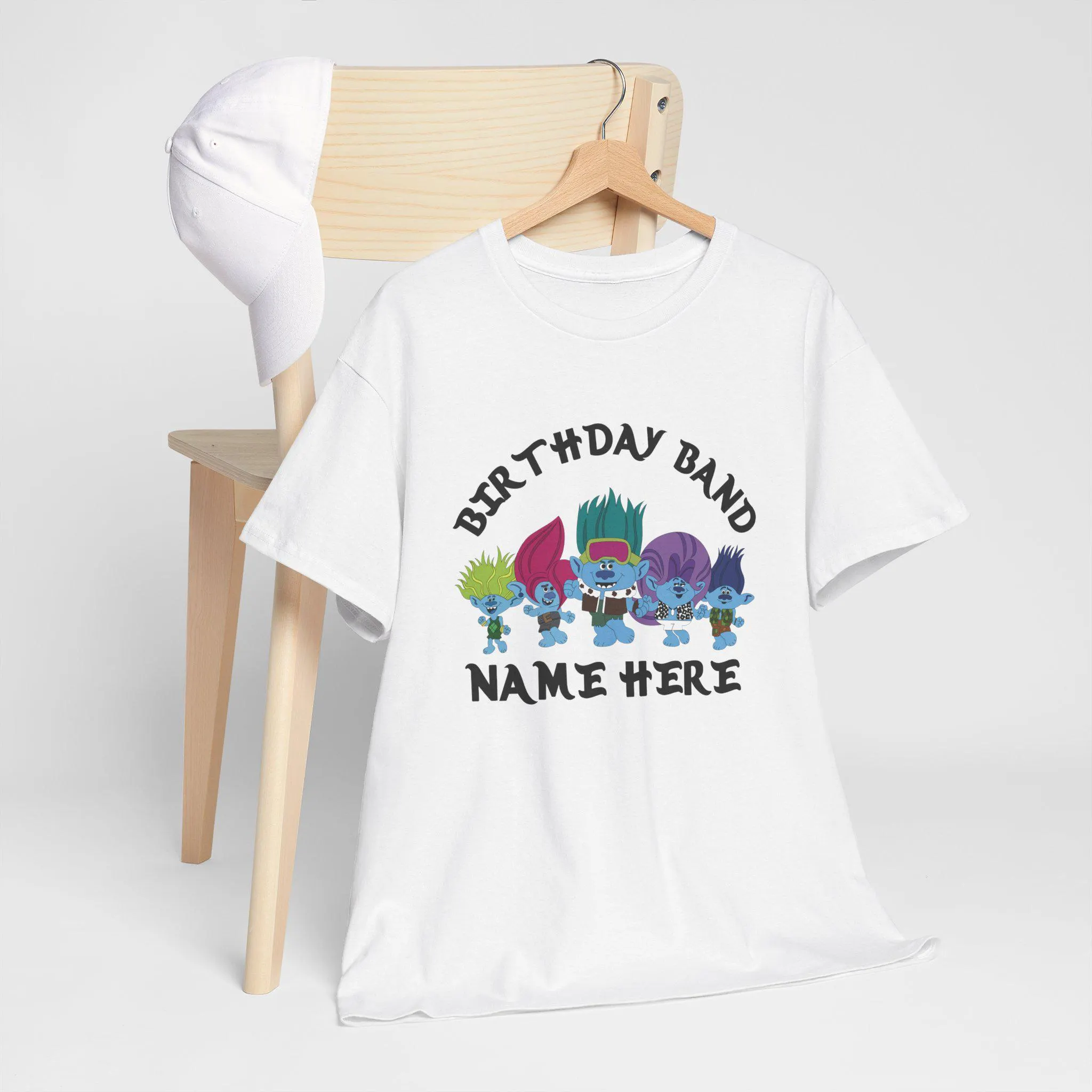 Personalized Trolls Birthday Band Shirt: Matching Family Birthday Tee - image 5