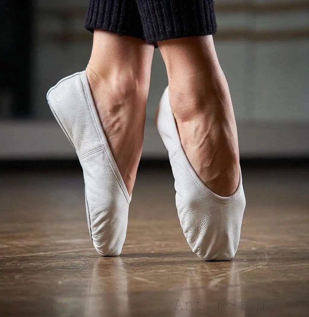 Handmade Genuine Leather Georgian Dance Shoes, Folk & Ballet Slippers