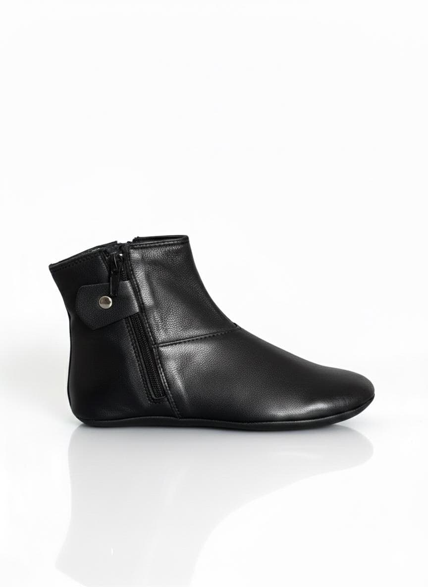 Leather Islamic Socks: Winter Moccasins, Prayer Khuffain, Dervish Sock, Sufi Dance Shoes - image 5